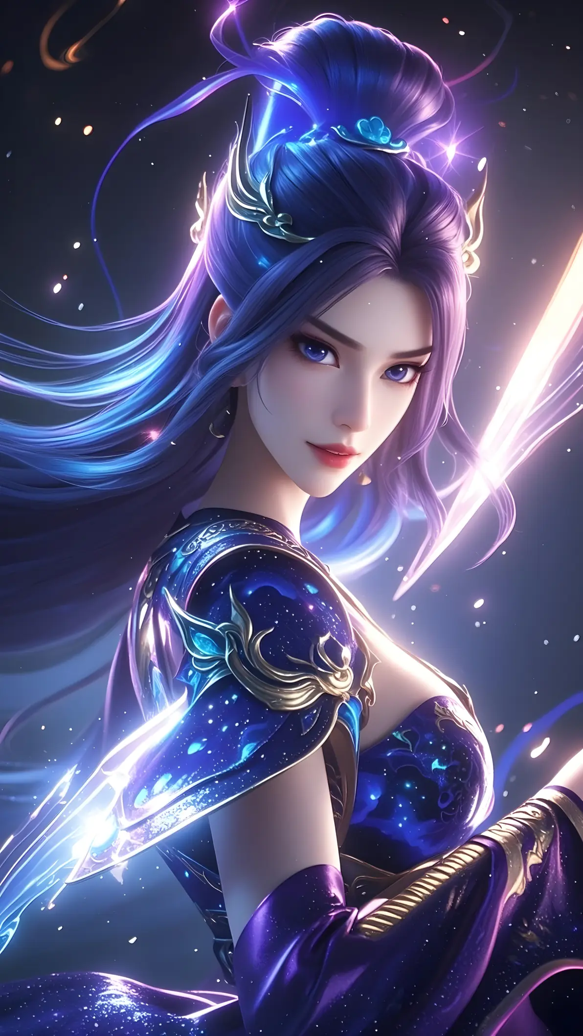 国漫女神美图/壁纸:小舞,焰灵姬,圣采儿,陆雪琪,陈樱儿