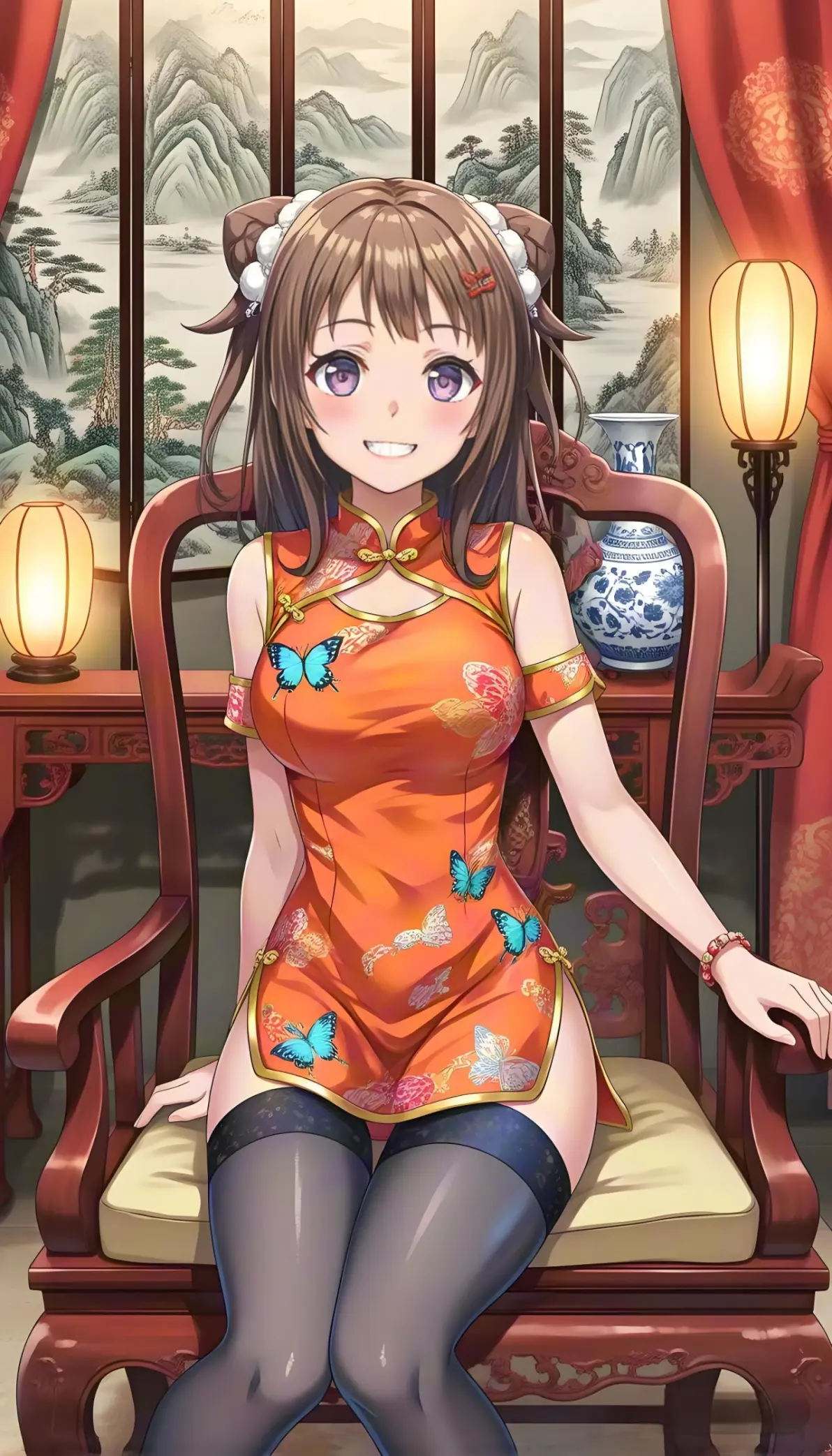 ai绘画——bang dream!旗袍秀