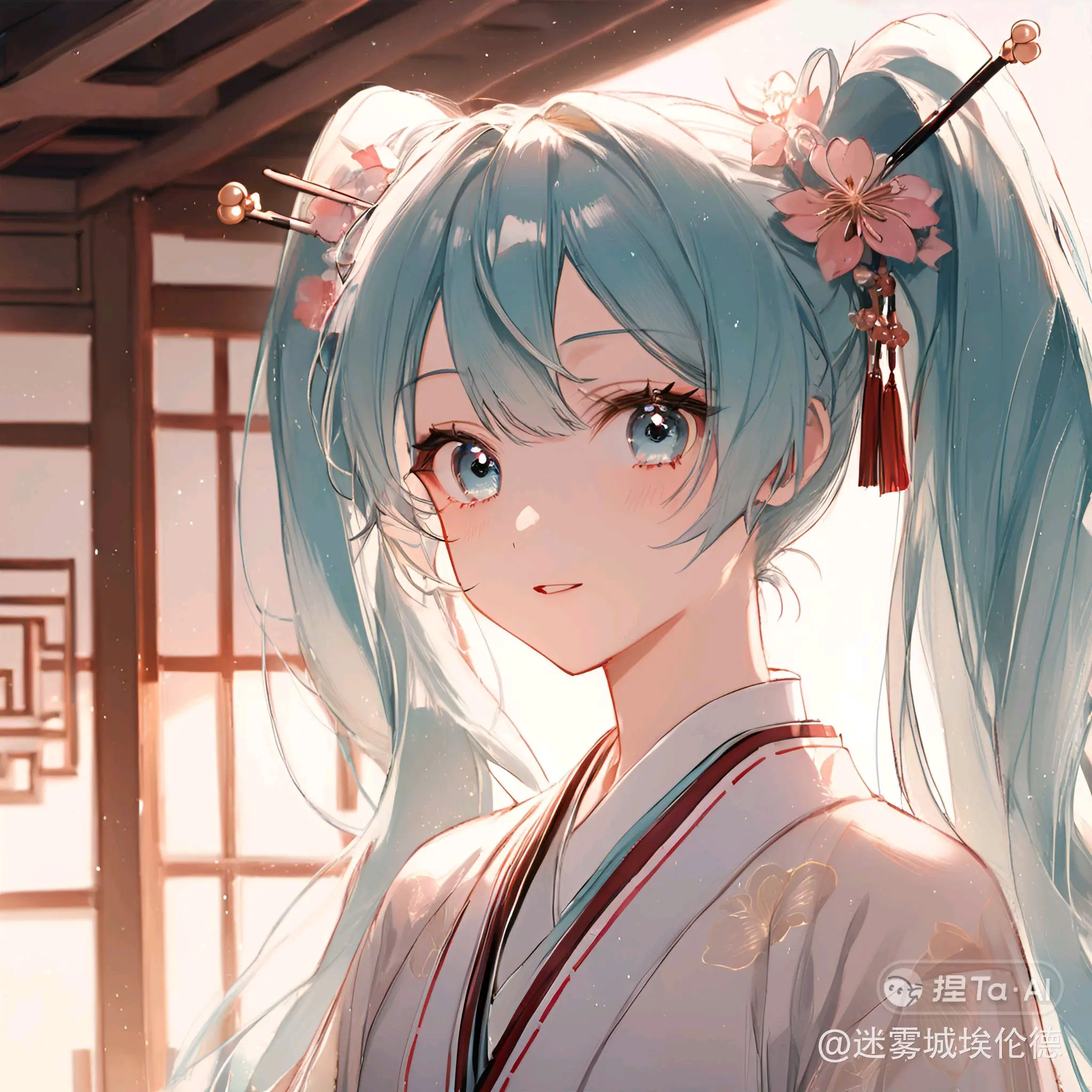 梦幻初音未来古装图片