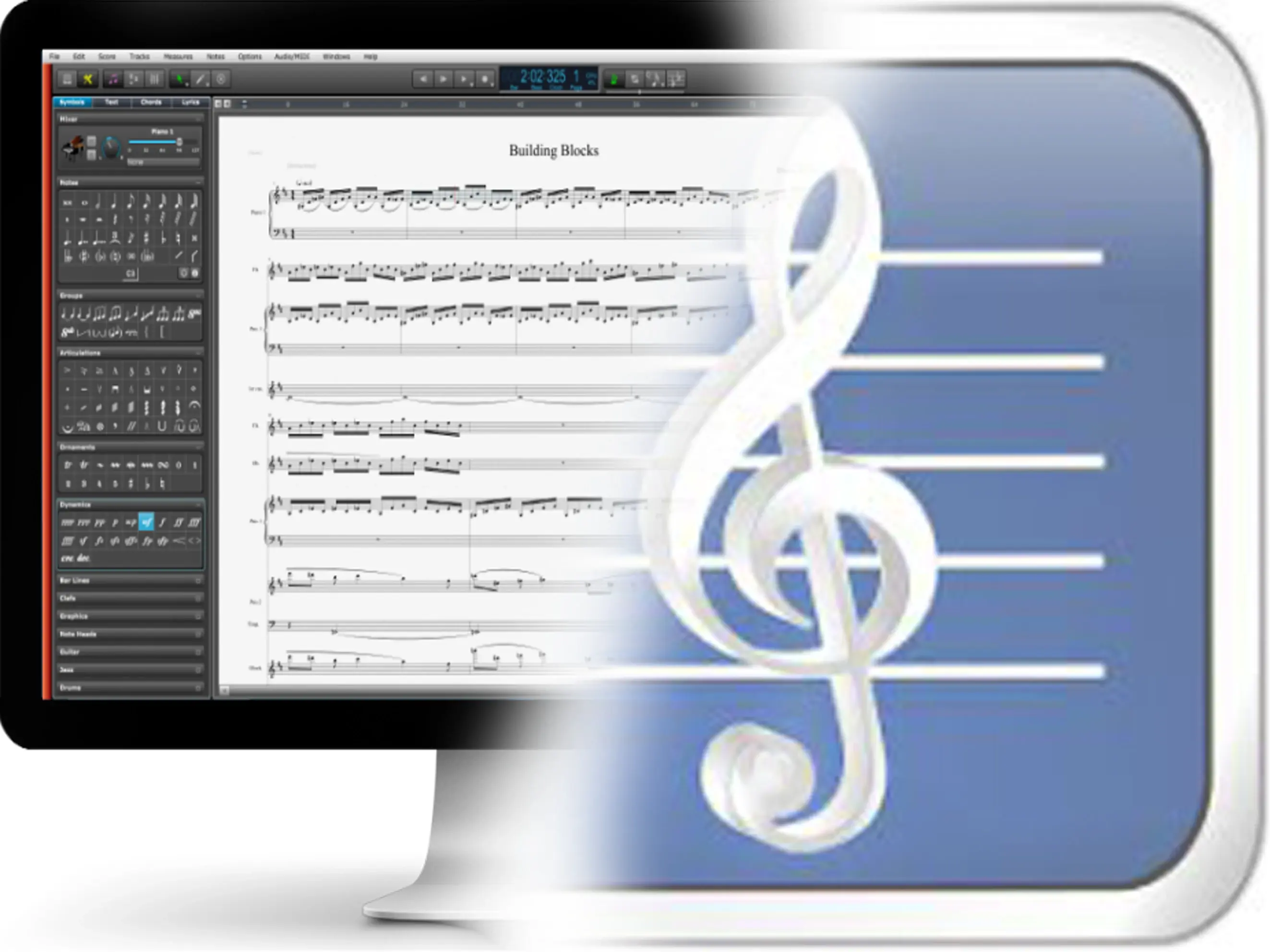 五线谱软件 B站