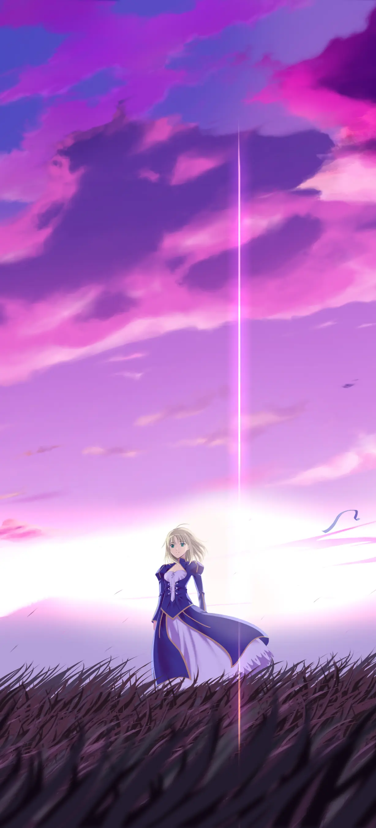 fate stay night,saber壁纸;iphone壁纸;超清saber