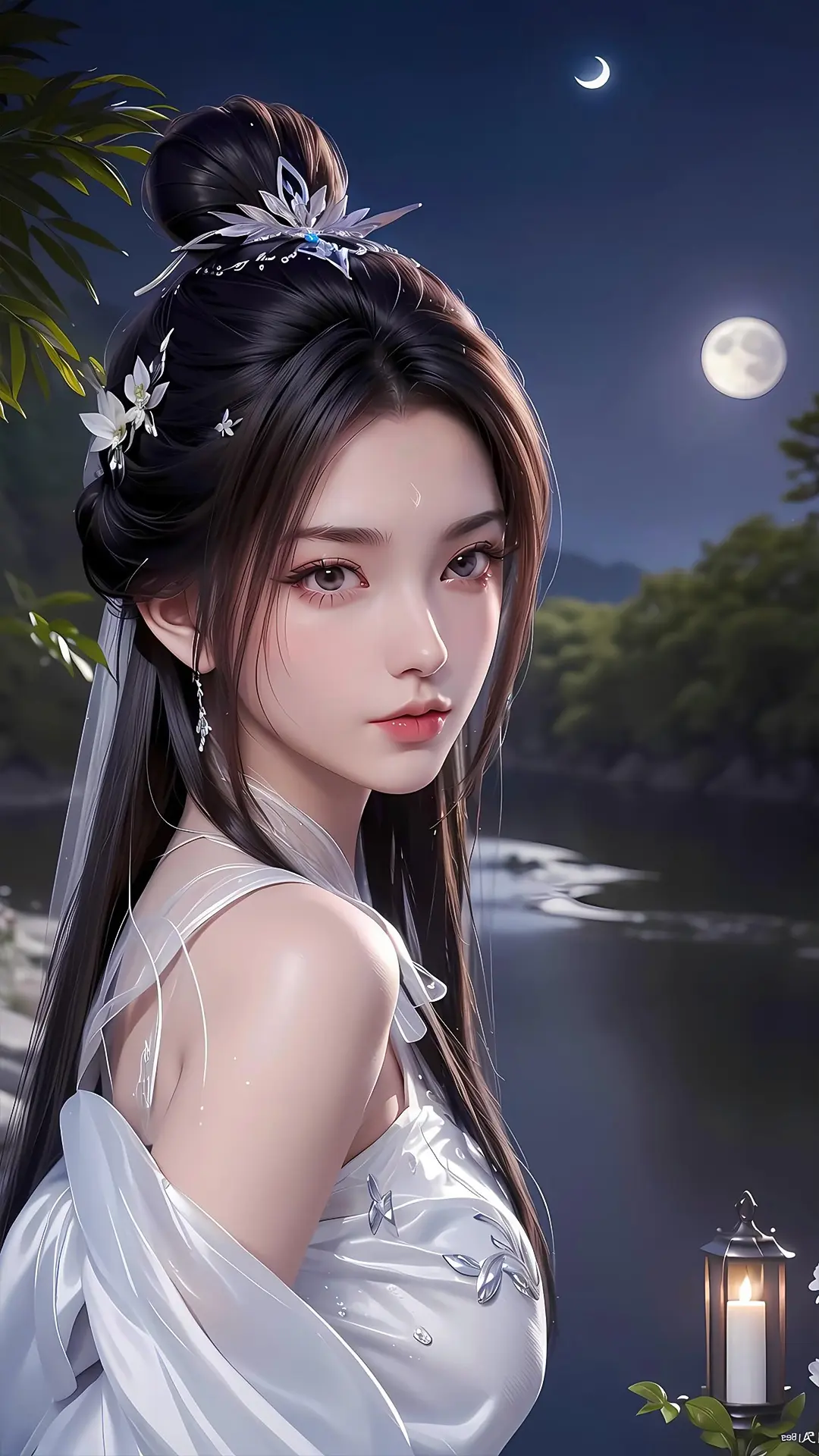 《诛仙》国漫女神陆雪琪ai绘画:天地不仁,以万物为刍狗