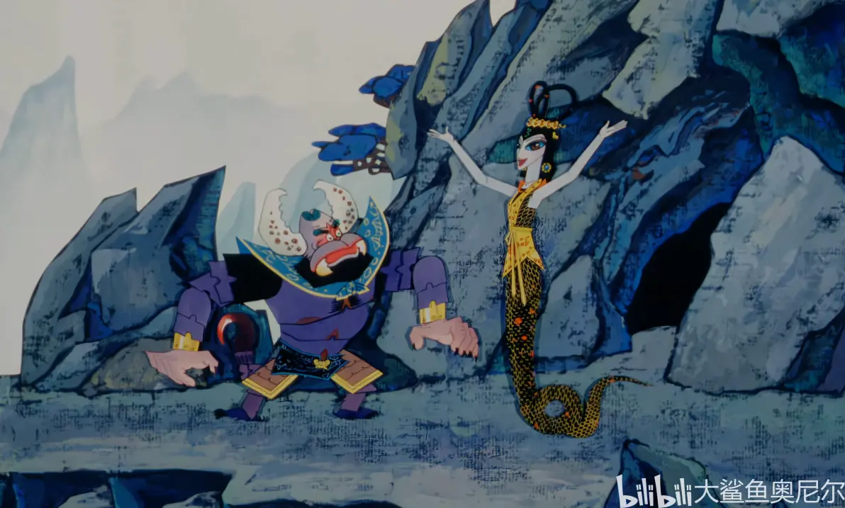 他抄起变了形的钢叉掷出,寒光一闪,登时贯穿蝙蝠精胸膛