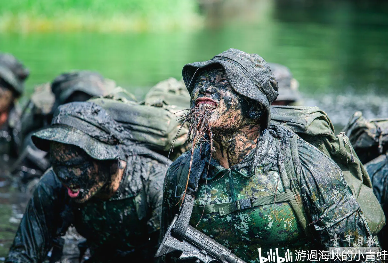 台湾的陆军蛙人 海龙蛙兵真面目