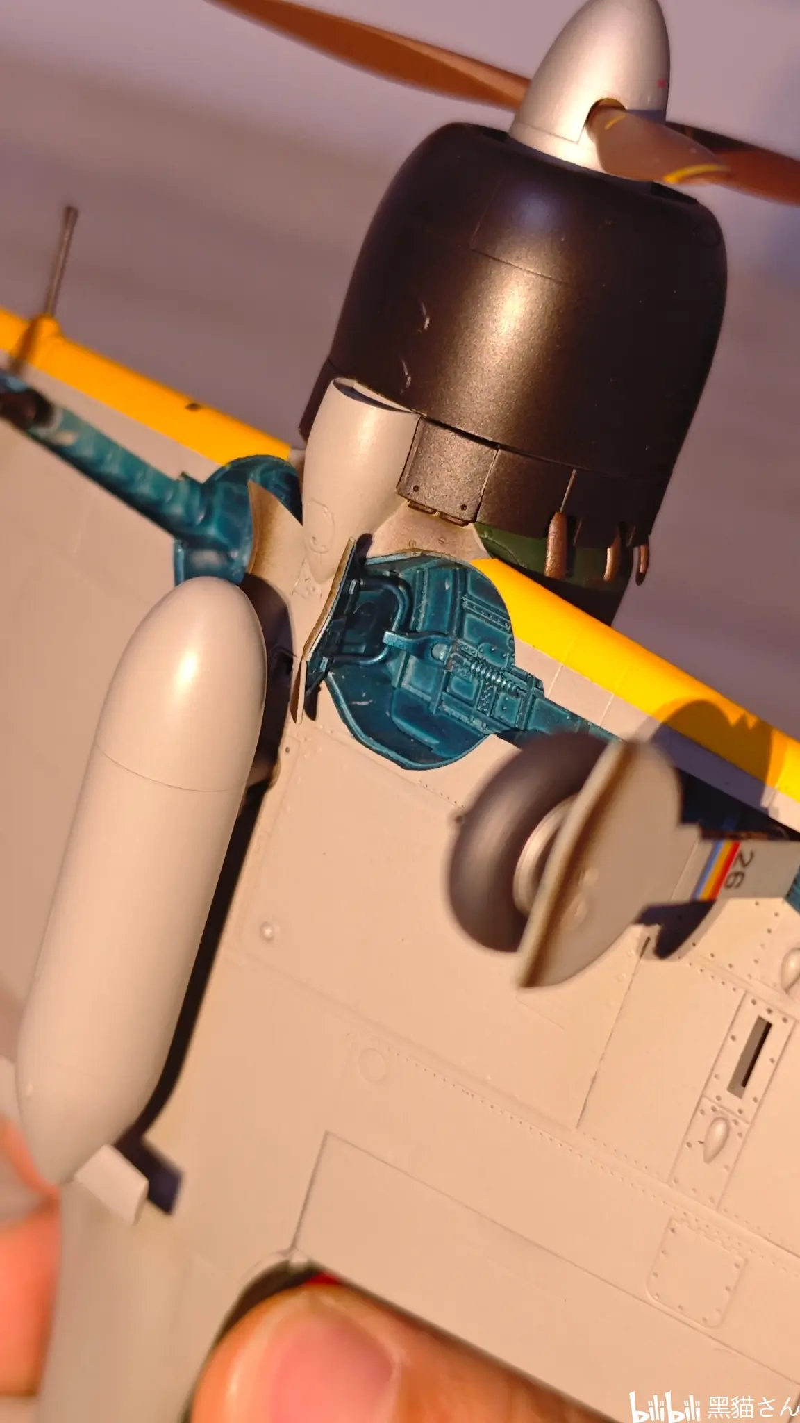 田宫 48比例零战五二型甲成品塑料模型 把玩分享