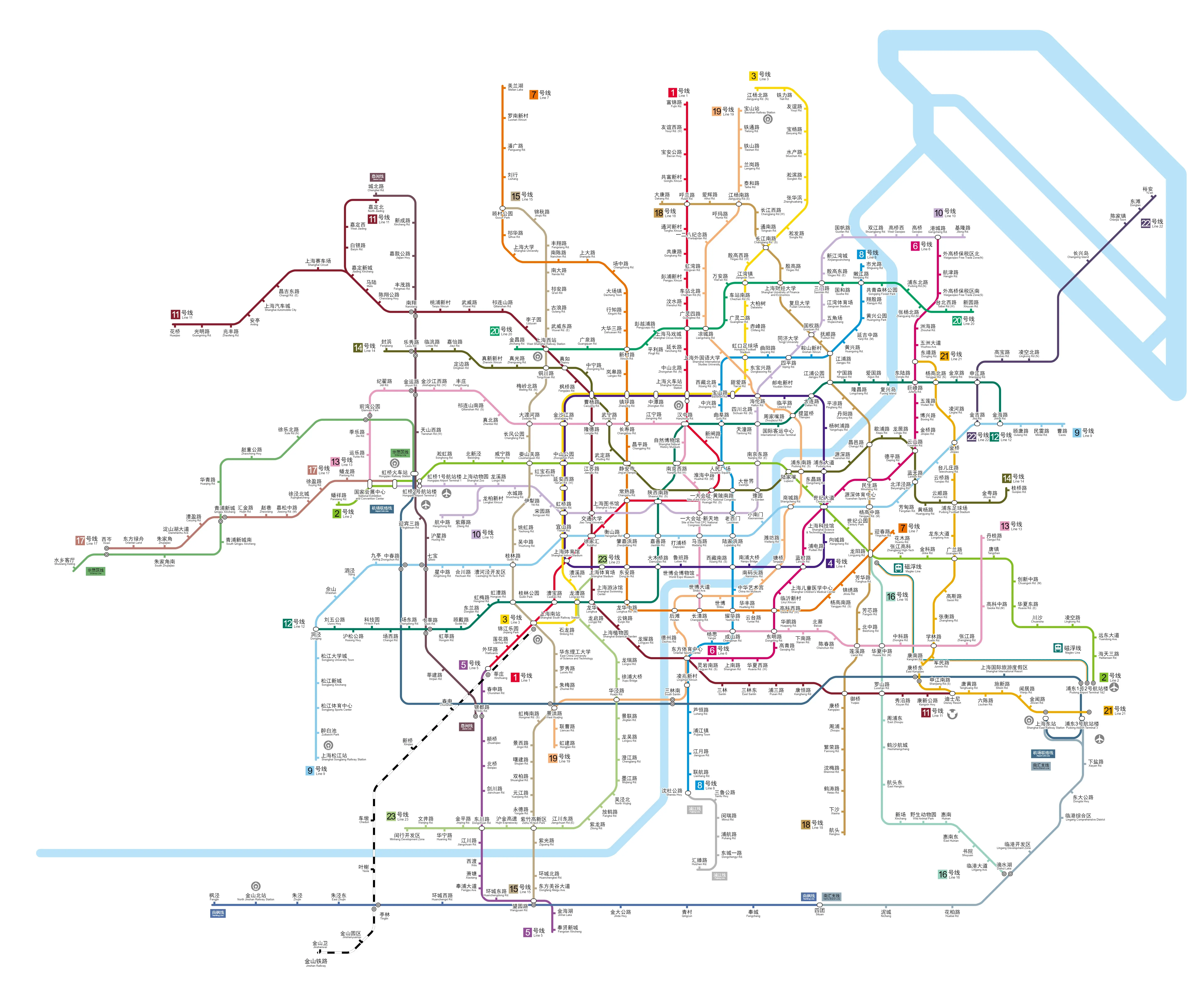 上海地铁10线路图最新图片