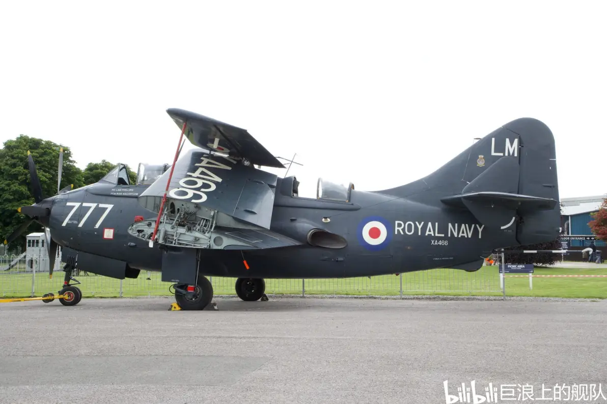 英国gannet cod.4塘鹅舰载运输机