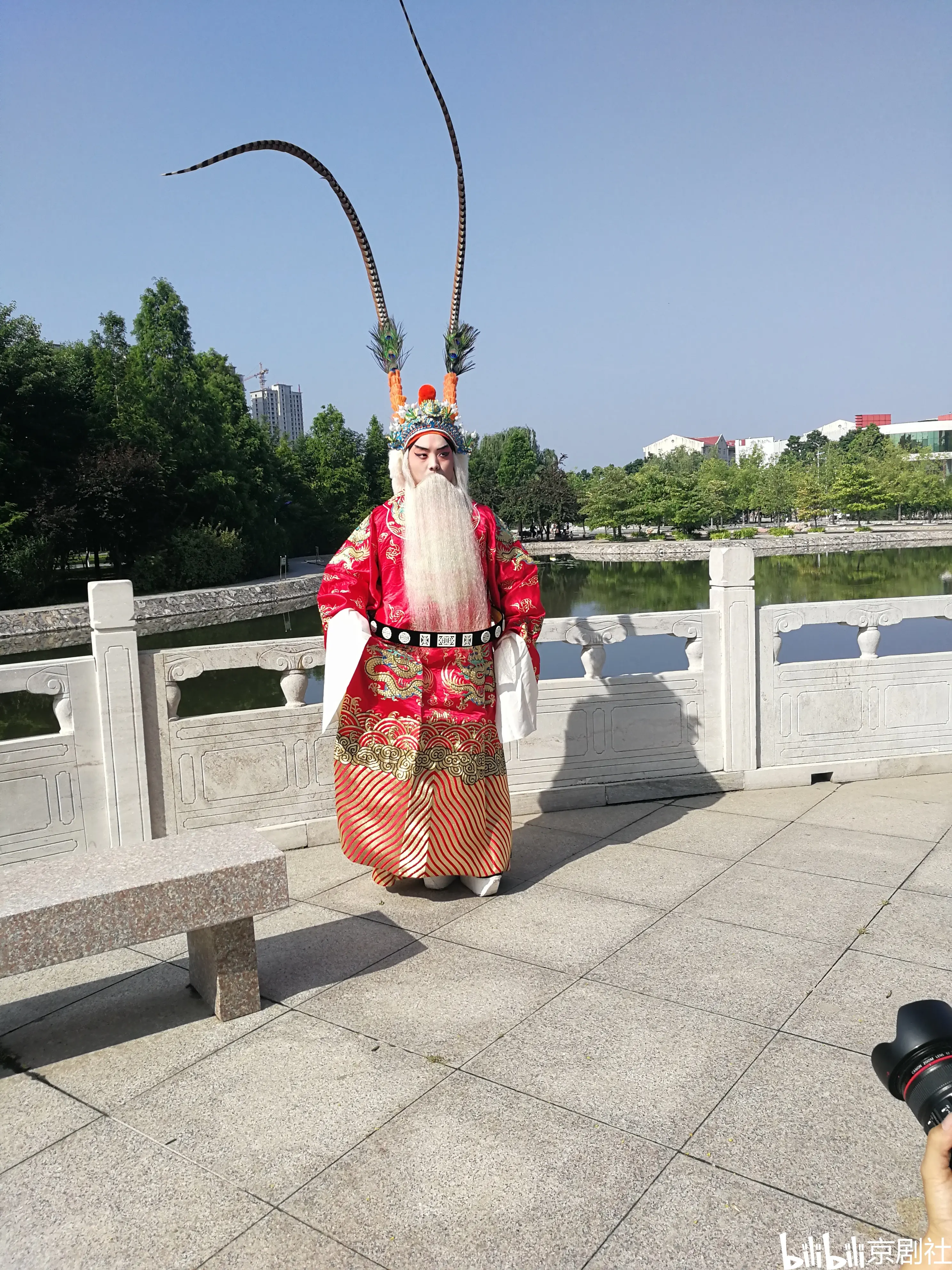 2018.6.14 安文远拍摄"京剧风"毕业照