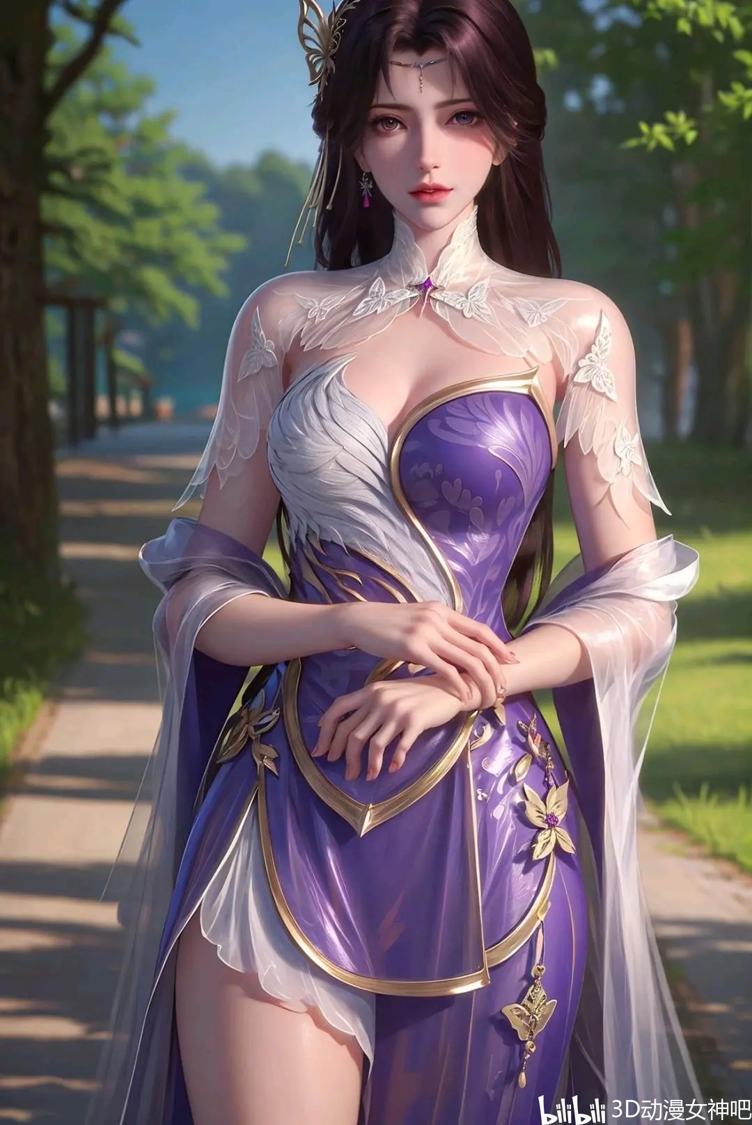 第一期:3d动漫女神合集(1) - 哔哩哔哩