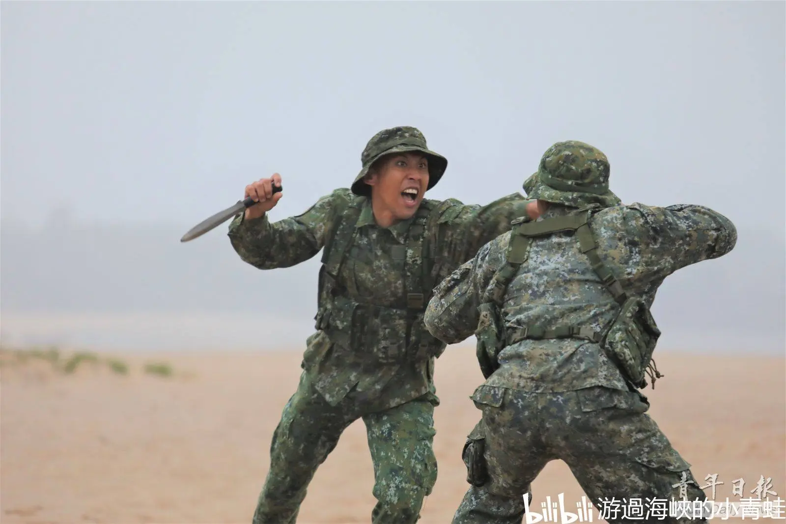 台湾的陆军蛙人 海龙蛙兵真面目