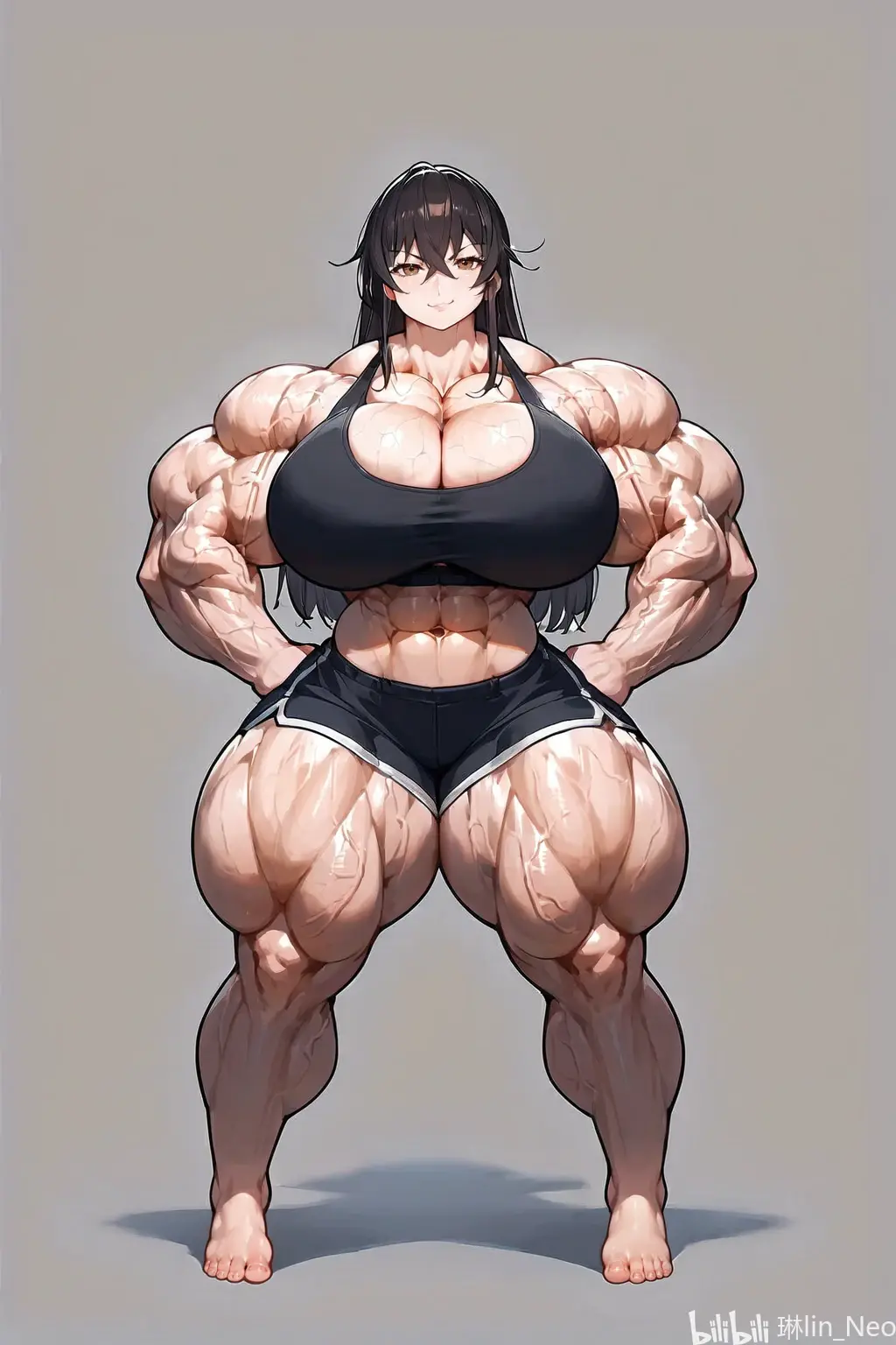 肌肉女档案:陈熹琳