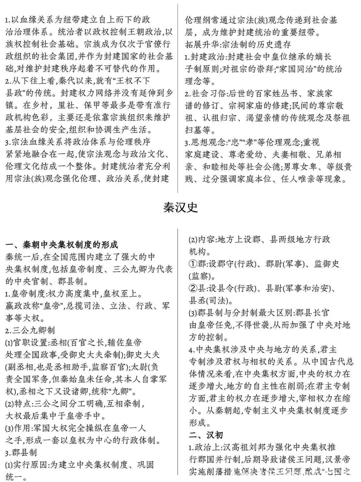 高中历史必背(高中历史必背重点)  第1张