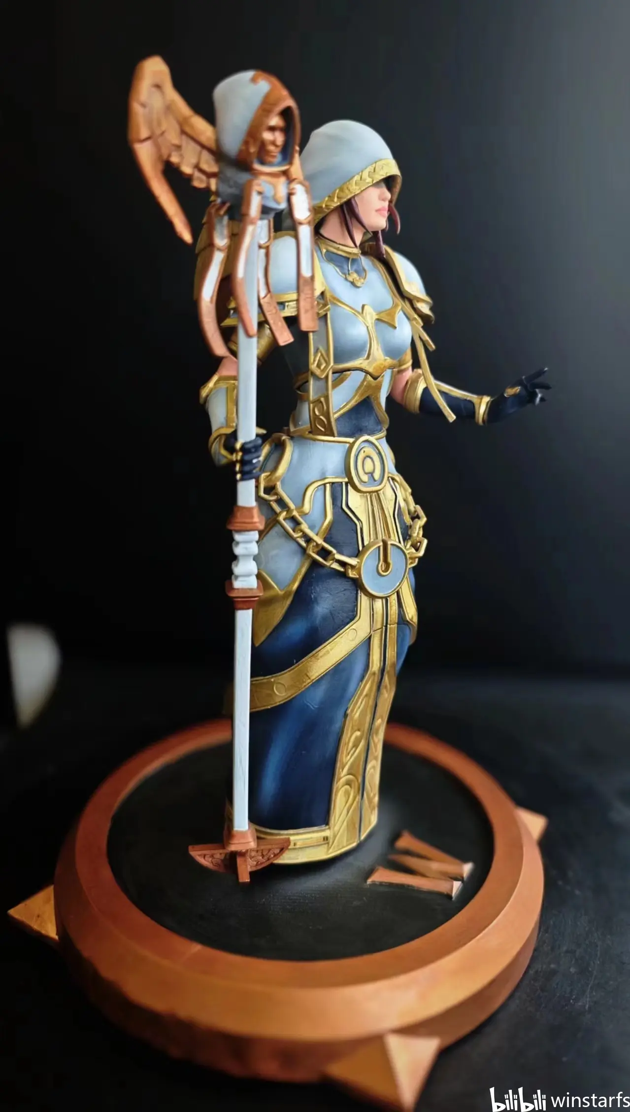 让梦想照进现实,魔兽世界定制手办牧师t5套