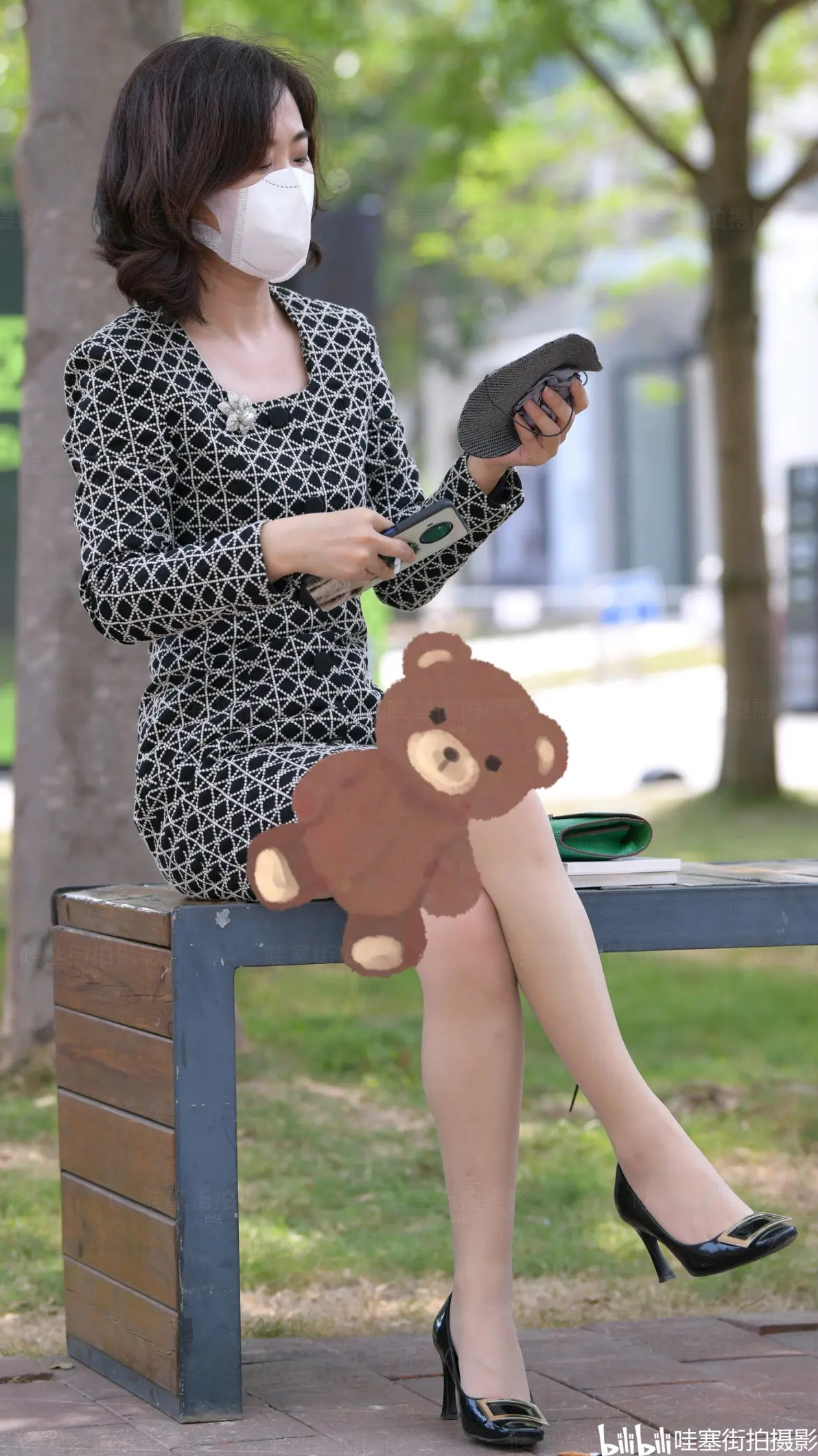 街头偶遇肉丝韵味短发姐姐2024年12月20日 21:51哇塞街拍摄影