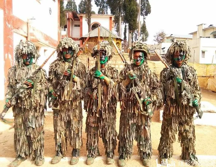 如何自制吉利服? - 哔哩哔哩