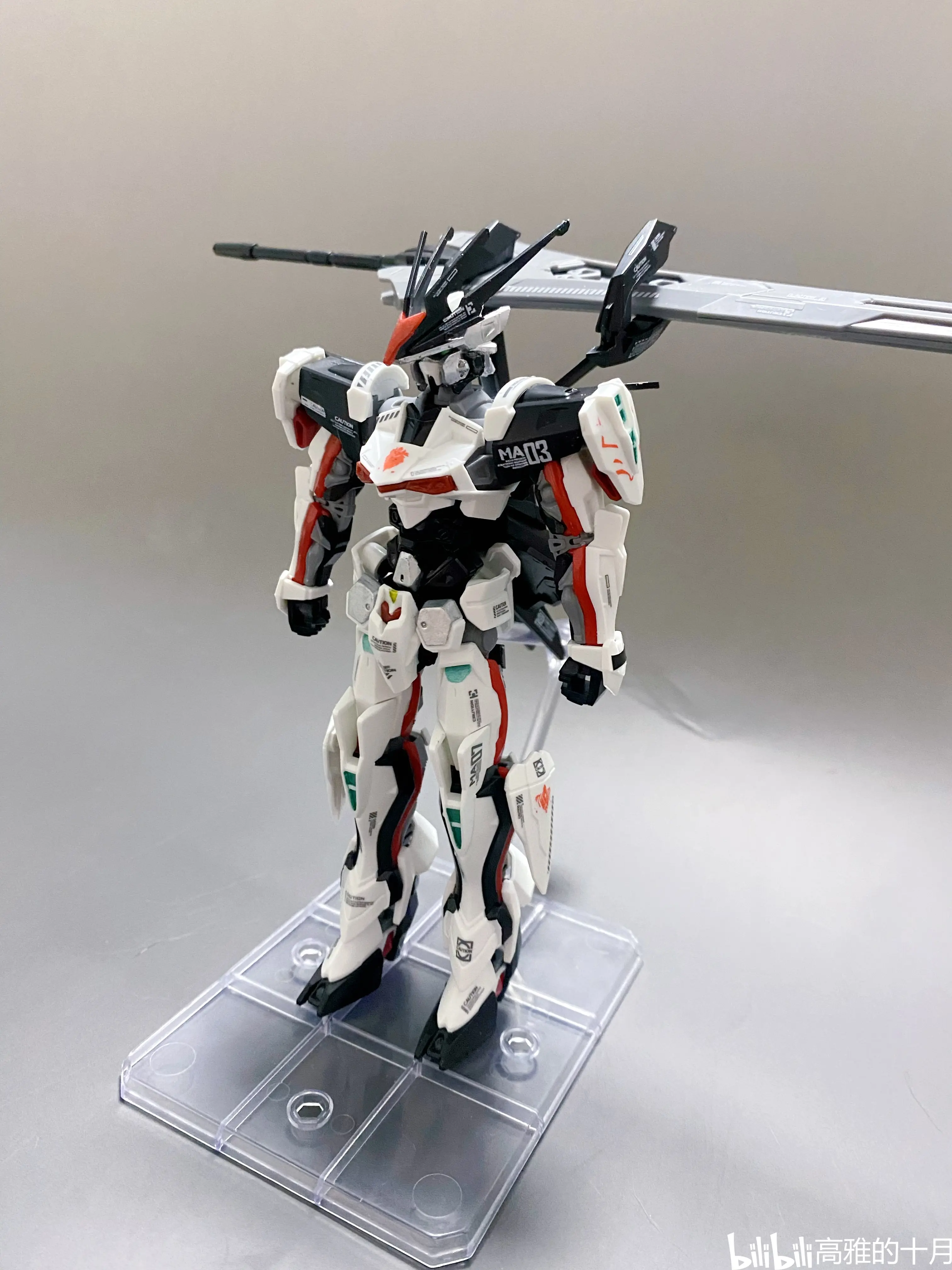 【模玩投稿】国产hg君王异端高达