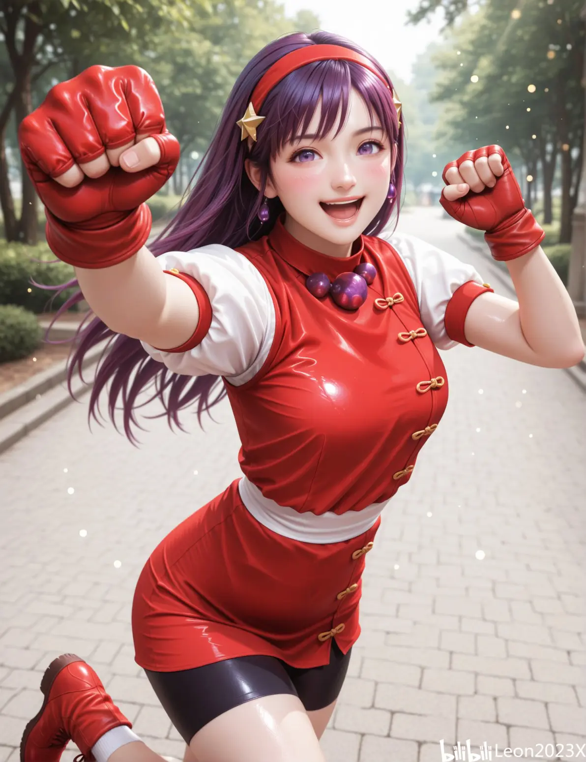 拳皇(游戏女主ai精美重绘)