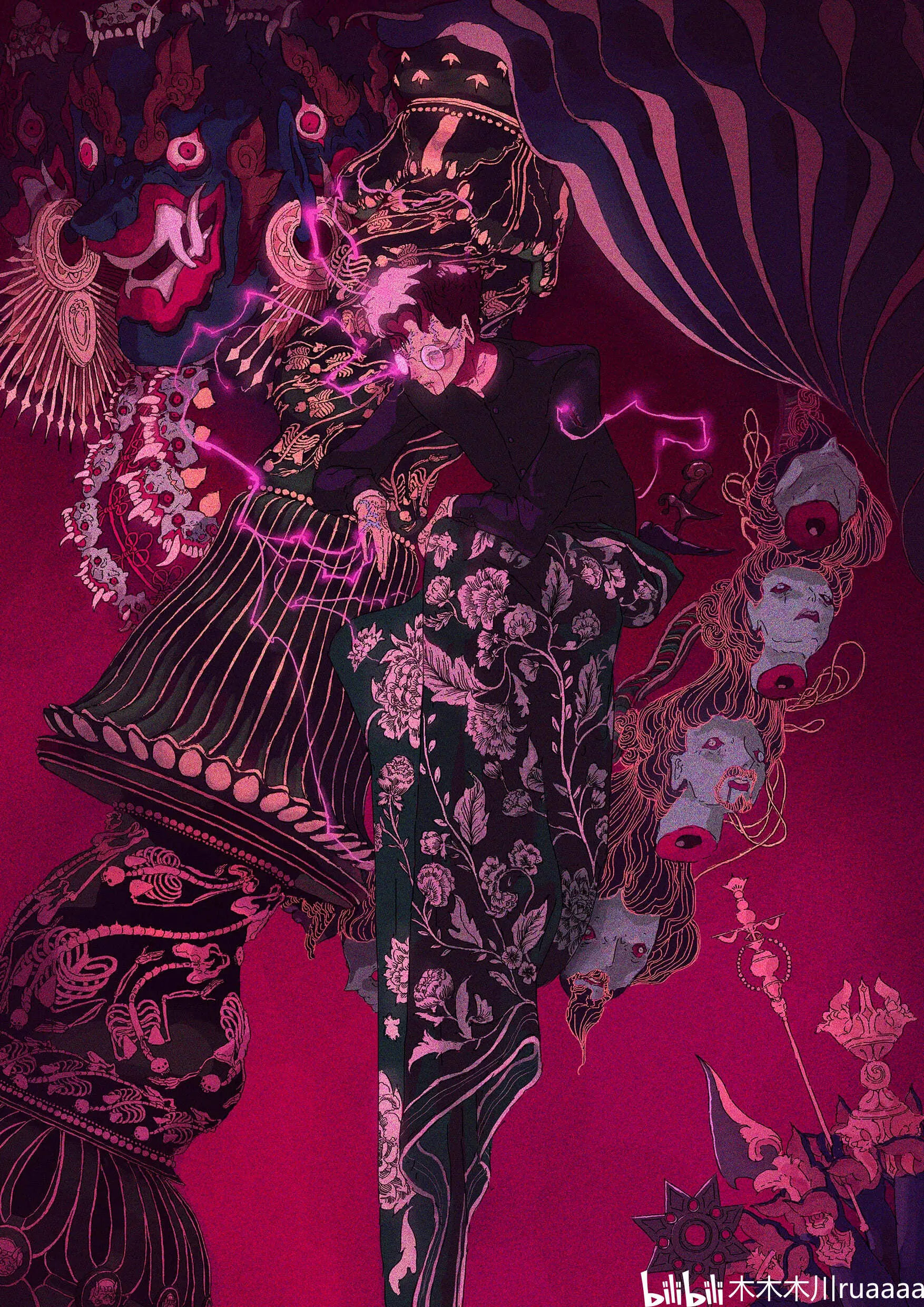 画师推荐:印度尼西亚插画师antonio reinhard