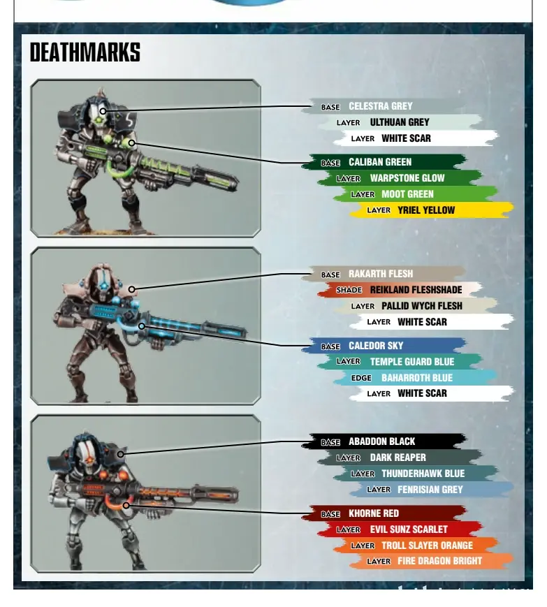 【战锤拼装说明】太空死灵-不朽者/死印(immortals/deathmark)