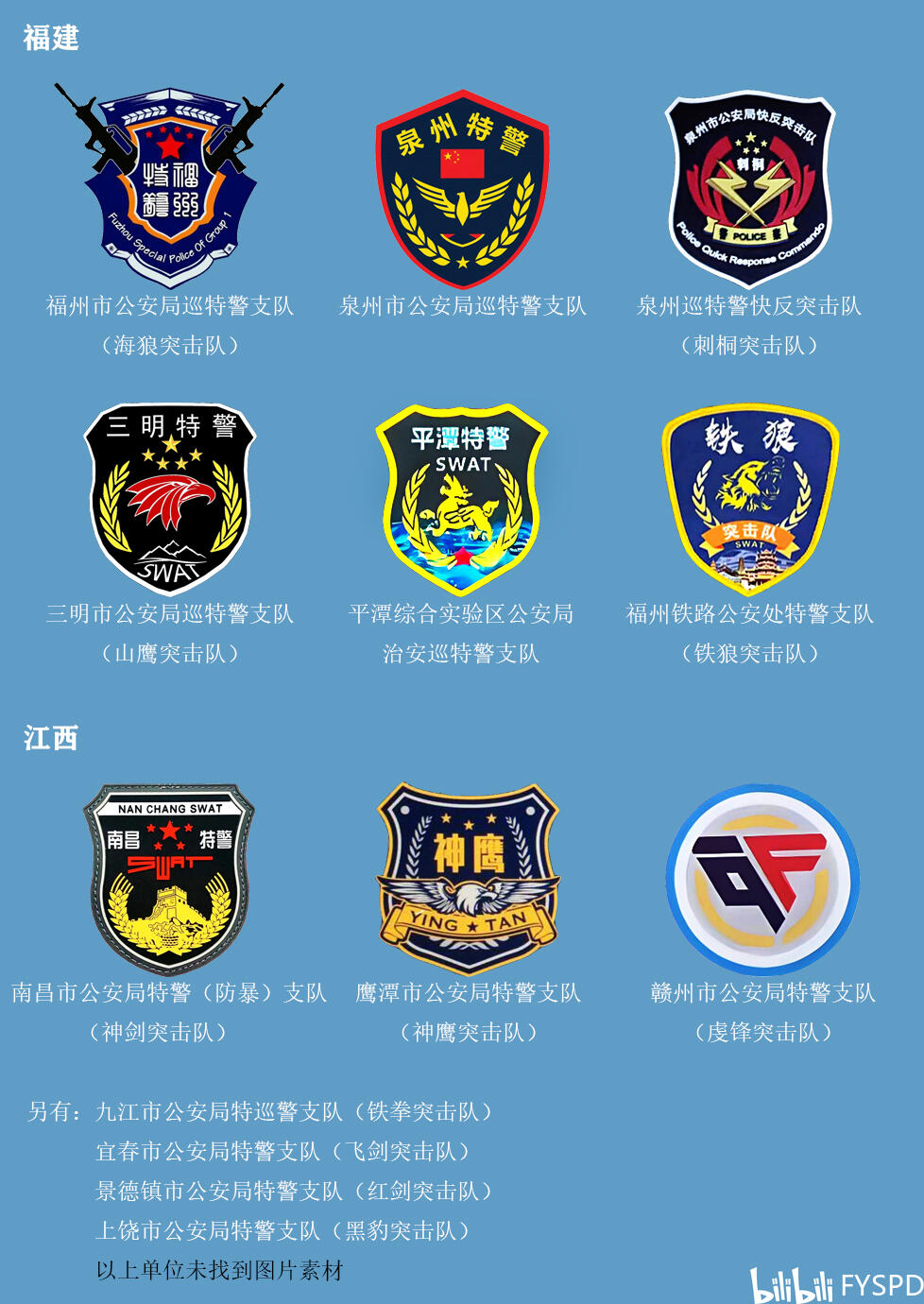 全国公安特警个性化标志图鉴集锦(不定期更新) - 哔哩哔哩