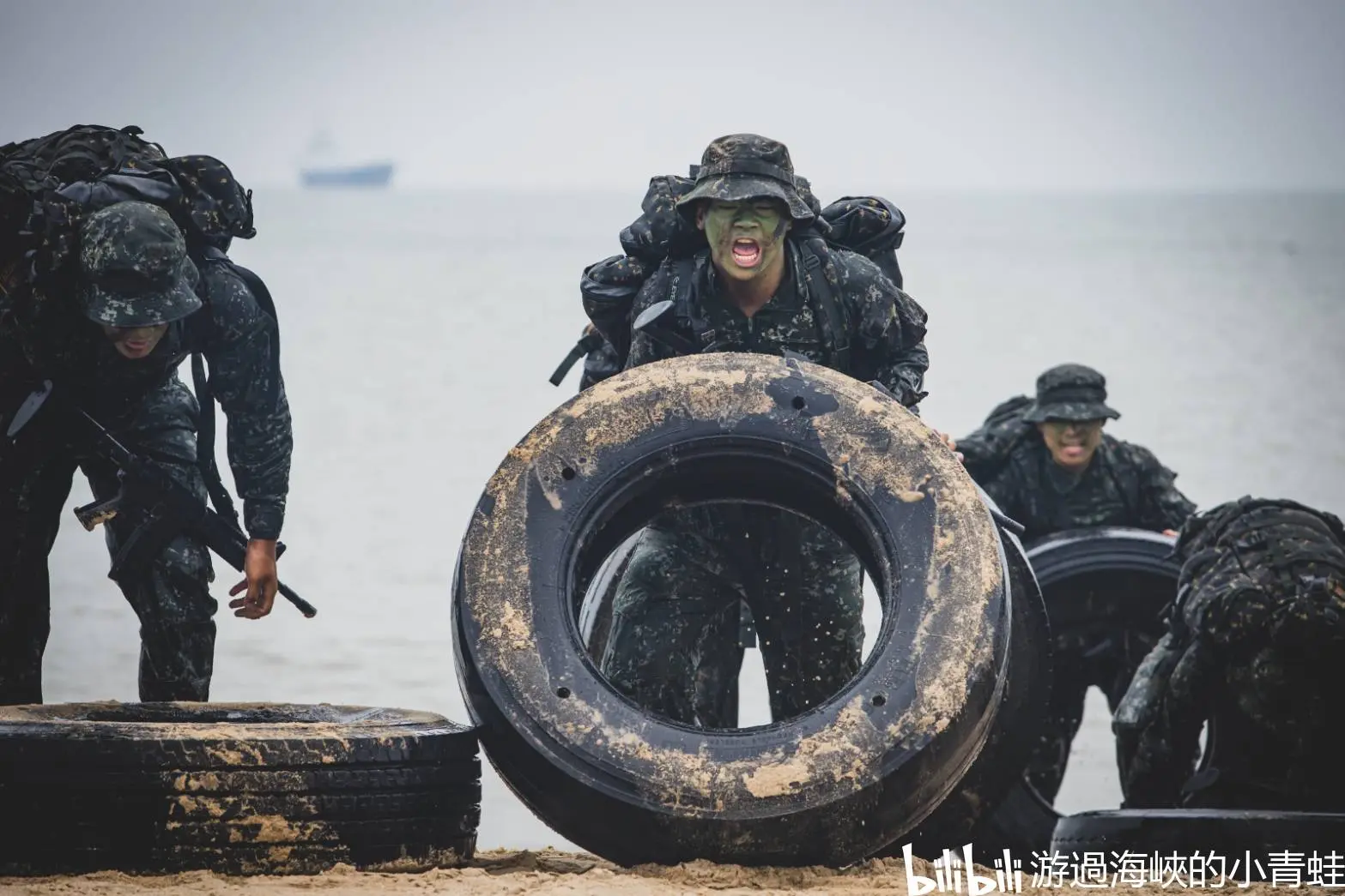 台湾的陆军蛙人 海龙蛙兵真面目