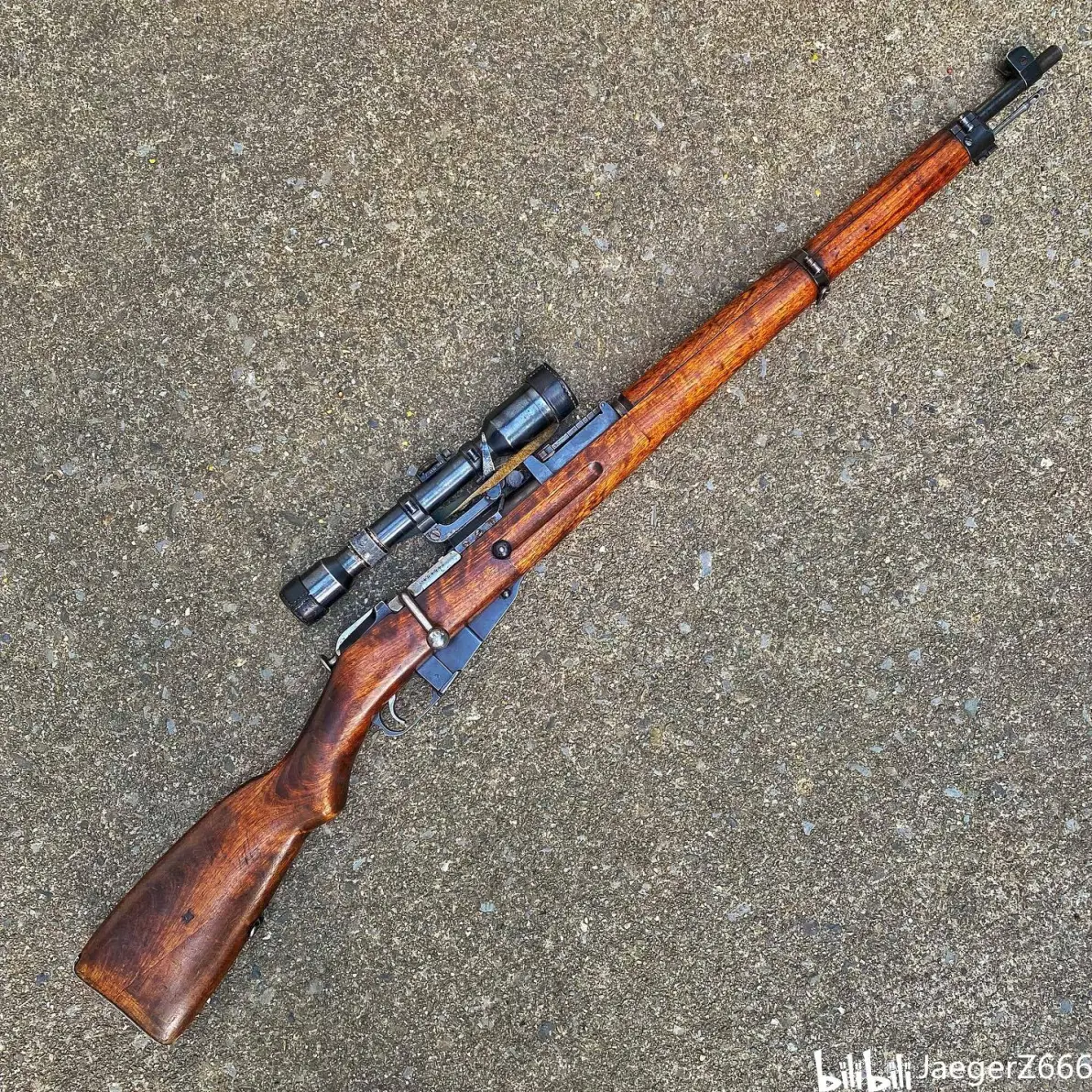 图片来源自 old finnish rifle芬兰狙击手使用 m39
