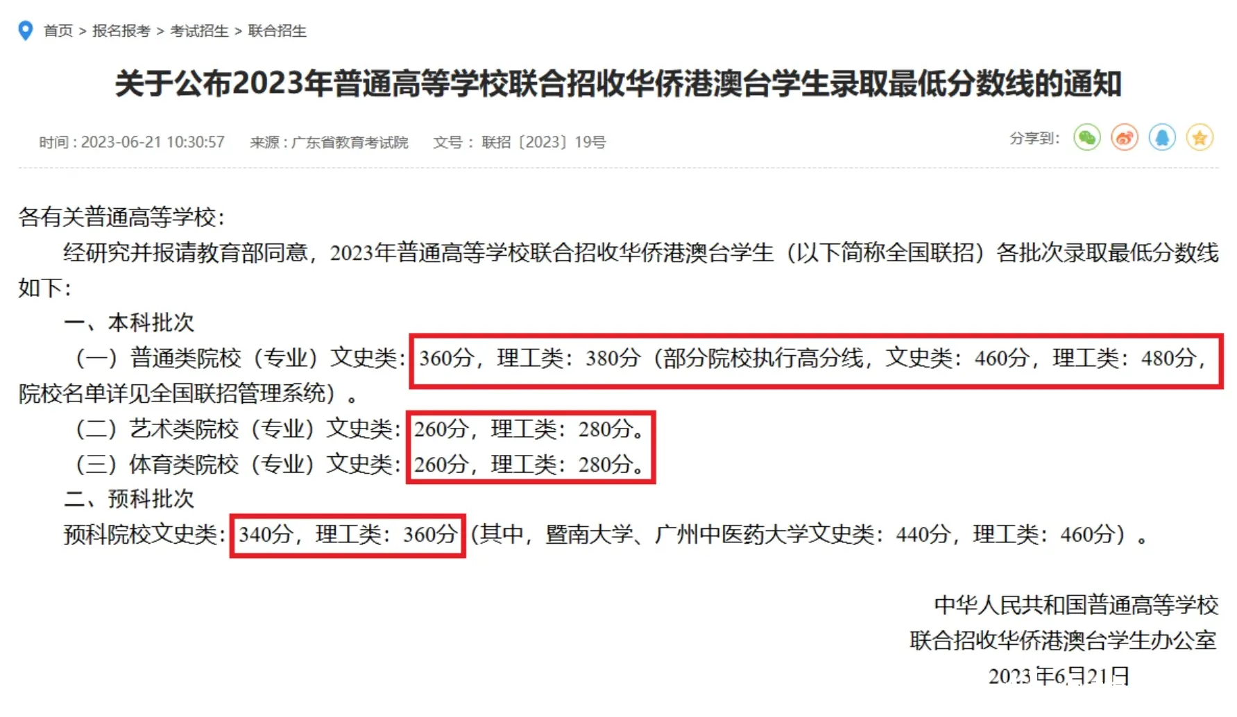 华侨职校 分数线图片