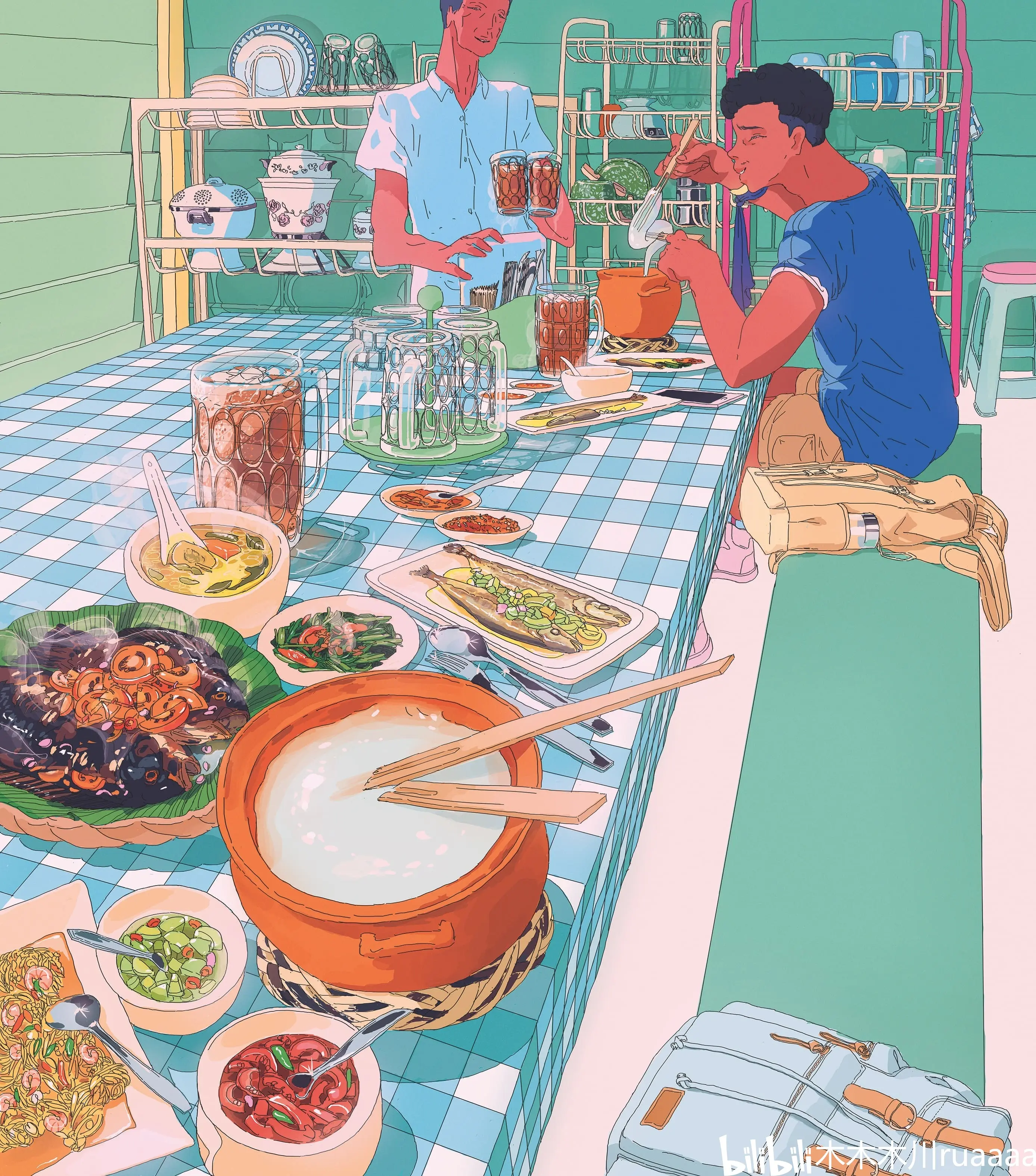 画师推荐:印度尼西亚插画师antonio reinhard