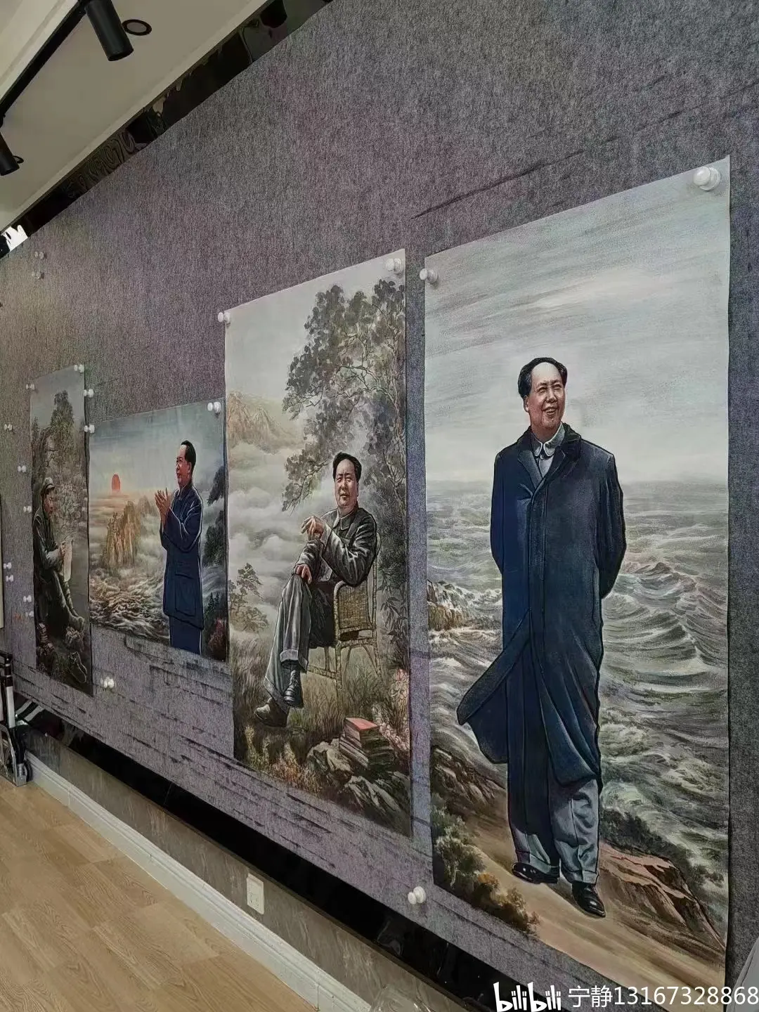 著名肖像画家魏鸿老师作品分享可以定制