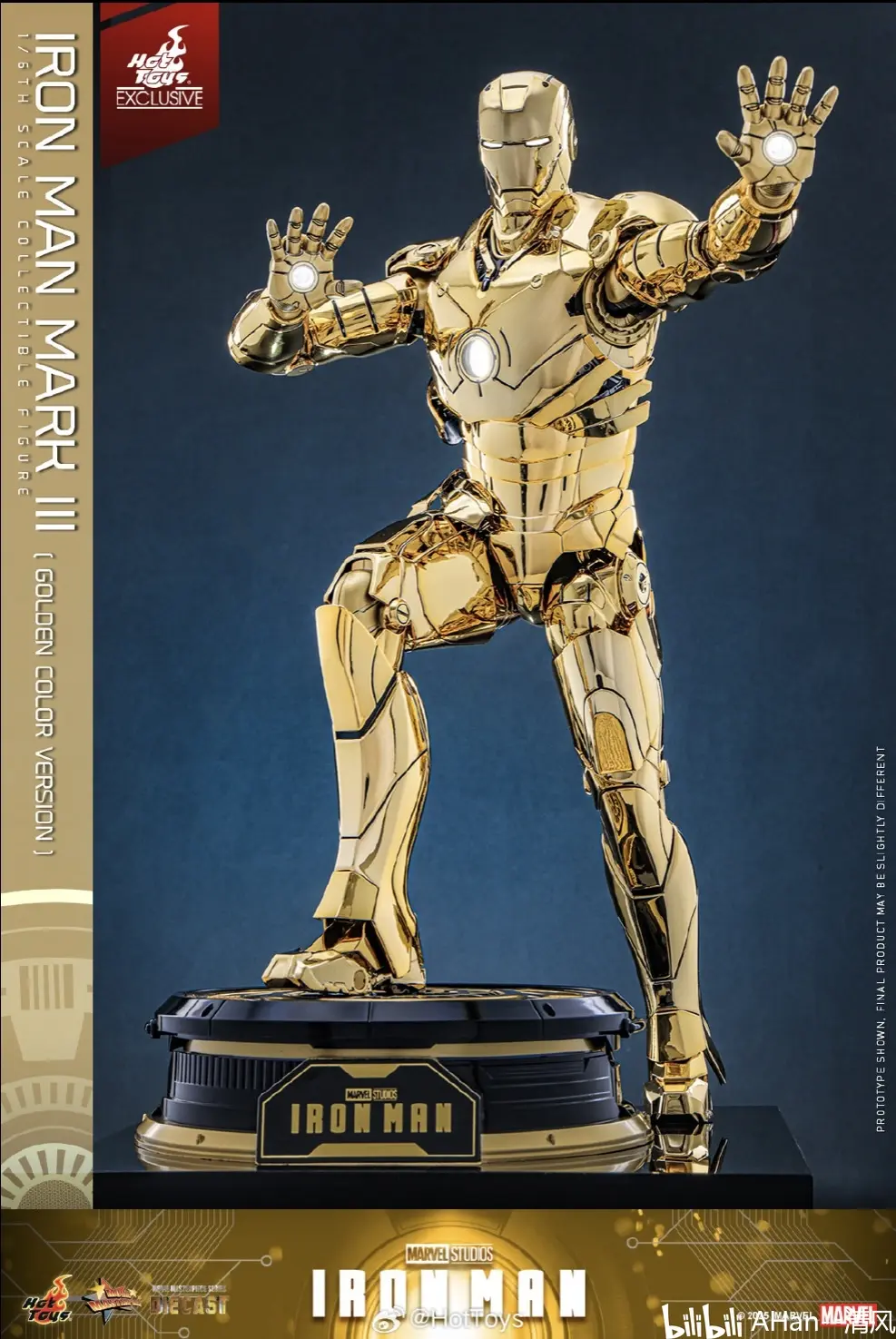 hottoys《钢铁侠1》钢铁侠mark iii