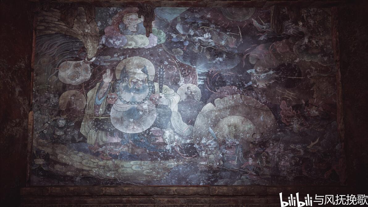 黑神话浮屠塔内壁画一览 - 哔哩哔哩