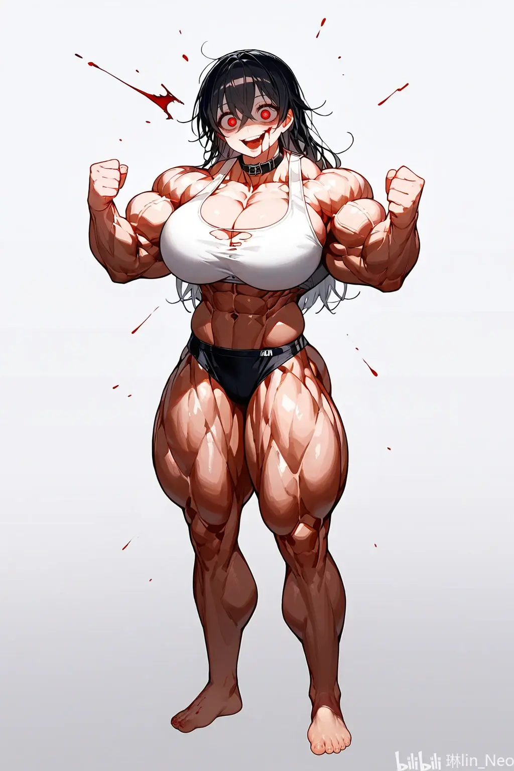 肌肉女档案:黄韬