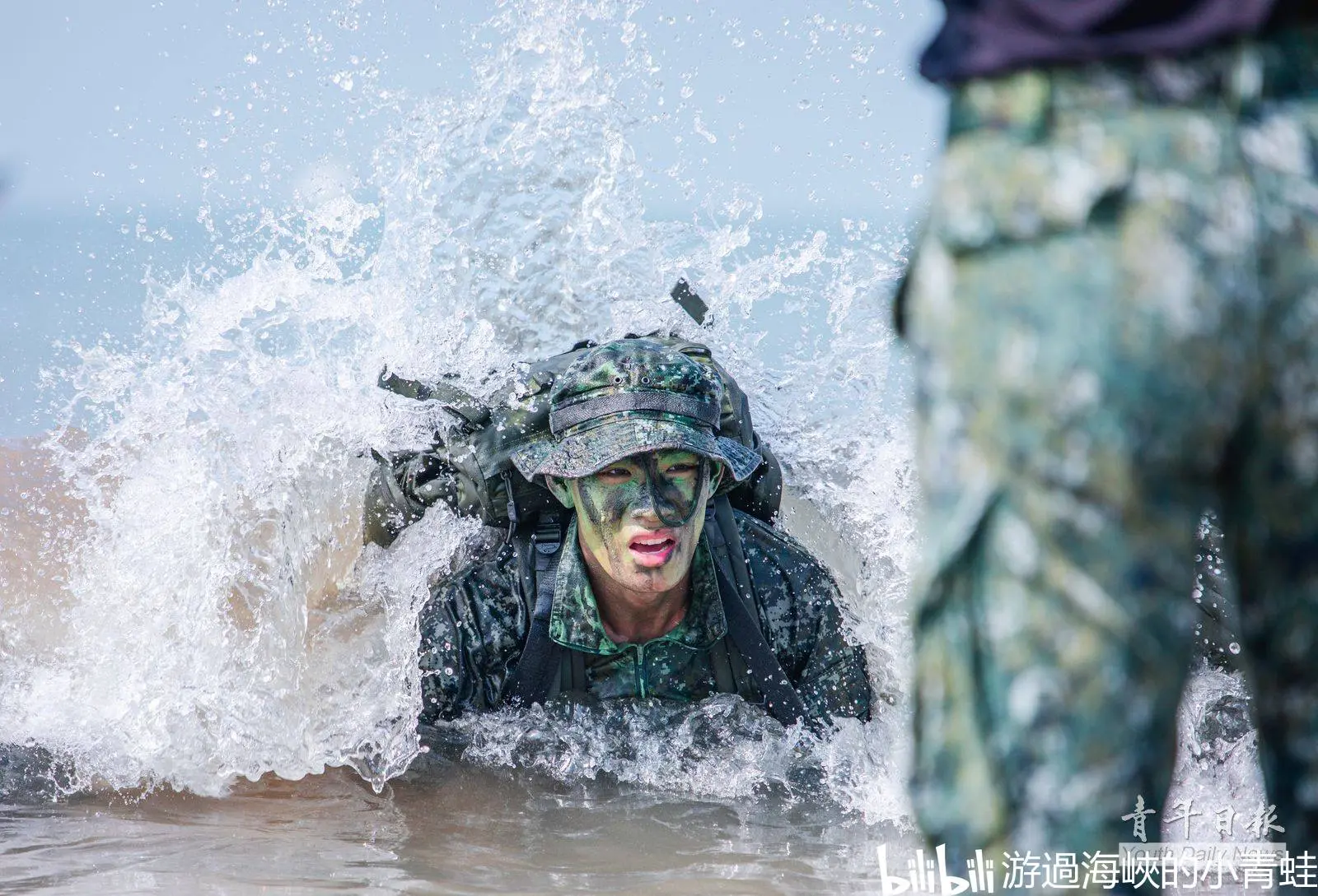 台湾的陆军蛙人 海龙蛙兵真面目