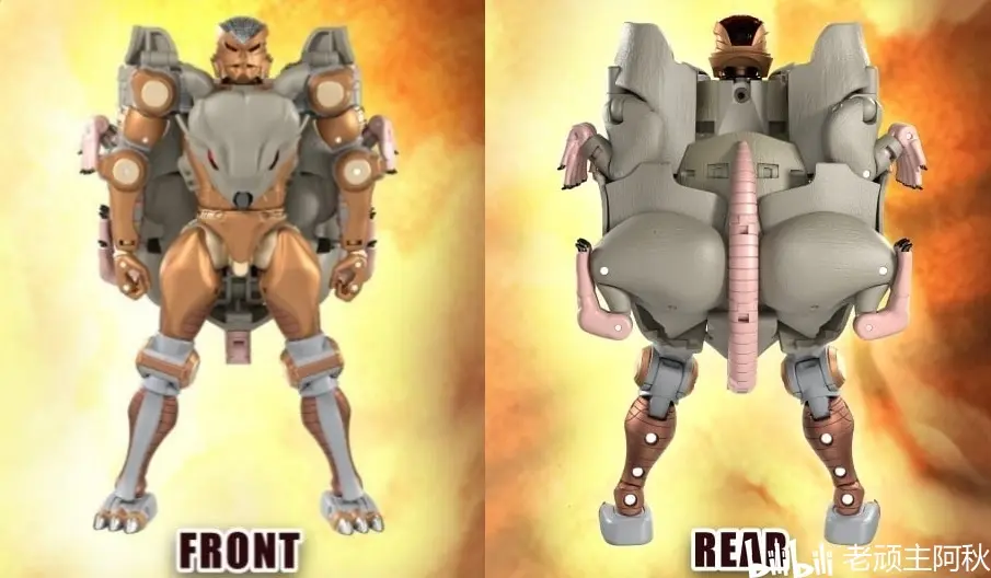 变形金刚 超能勇士&猛兽侠 mpg15 老鼠勇士 前瞻!