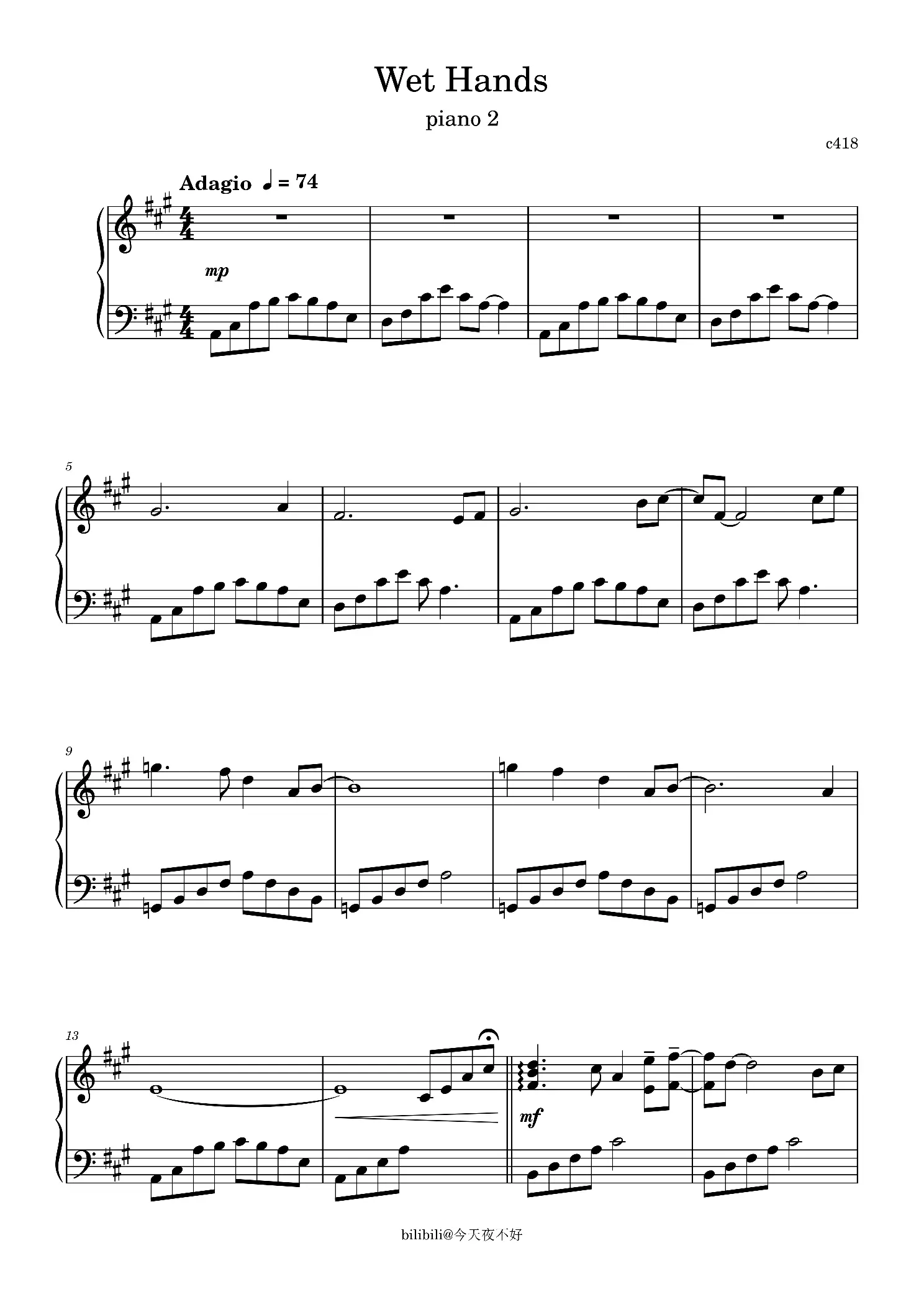 【谱件分享】mc