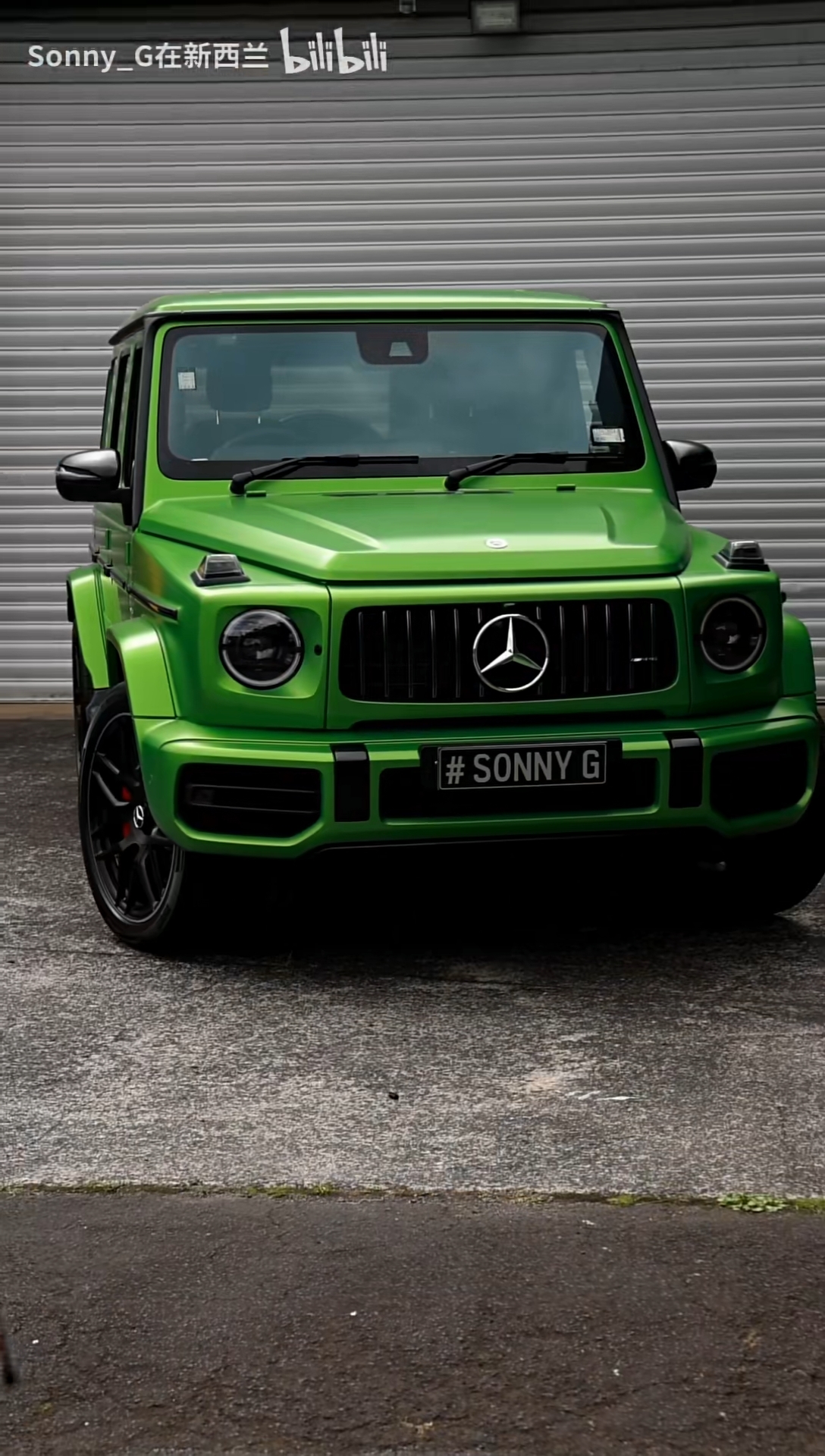 沉浸式看车 2023 奔驰绿魔g63 amg 右舵 纽规 - 哔哩哔哩