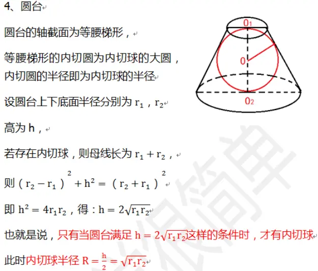 直圆柱内接球图图片