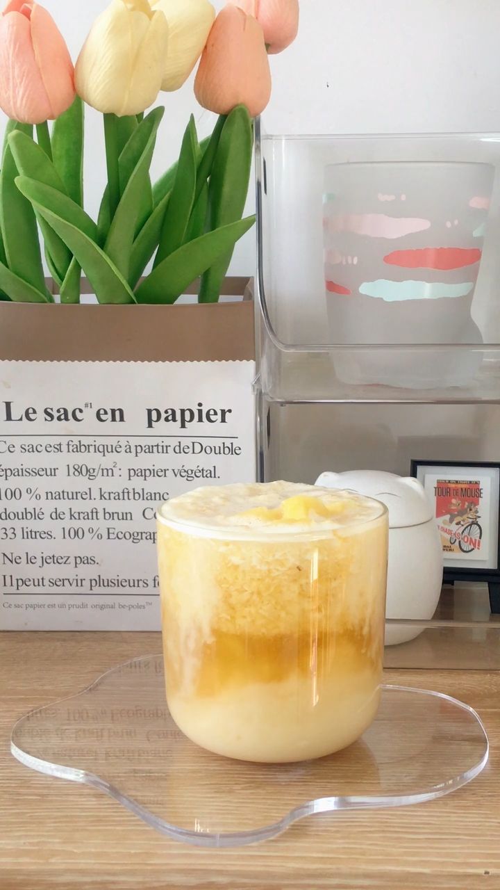 自制简单的饮品 菠萝益力多 秋季特饮 - 哔哩哔哩