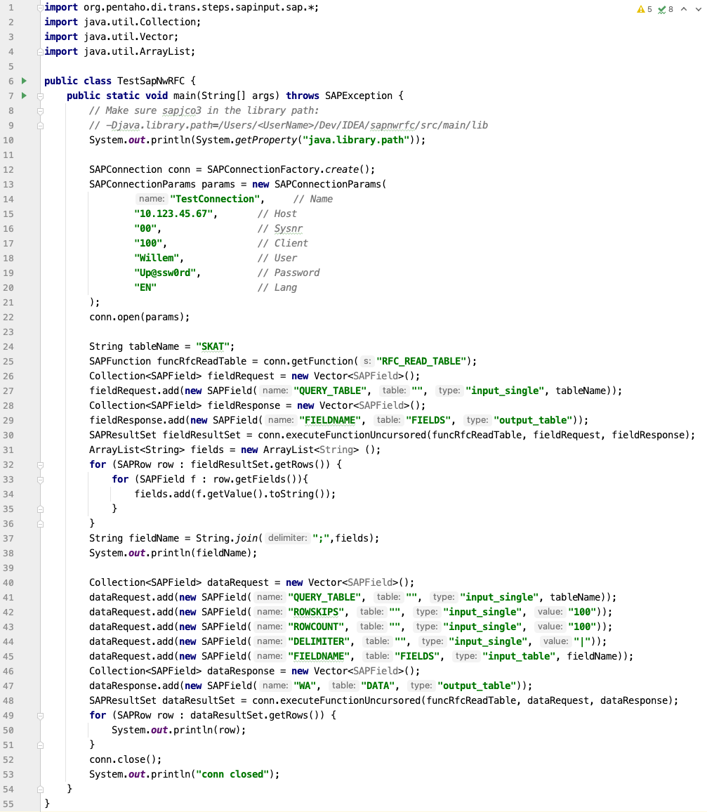 Kettle SAP RFC READ TABLE kettle-sap-rfc-read-table