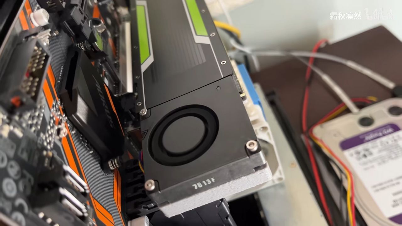 【魔改】tesla特斯拉p4显卡的开箱与散热改装 - 哔哩哔哩