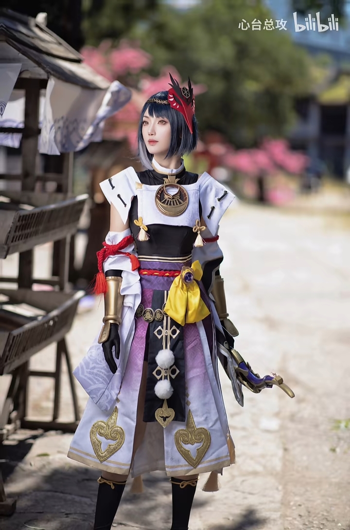 真人版九条裟罗|九条裟罗cos - 哔哩哔哩
