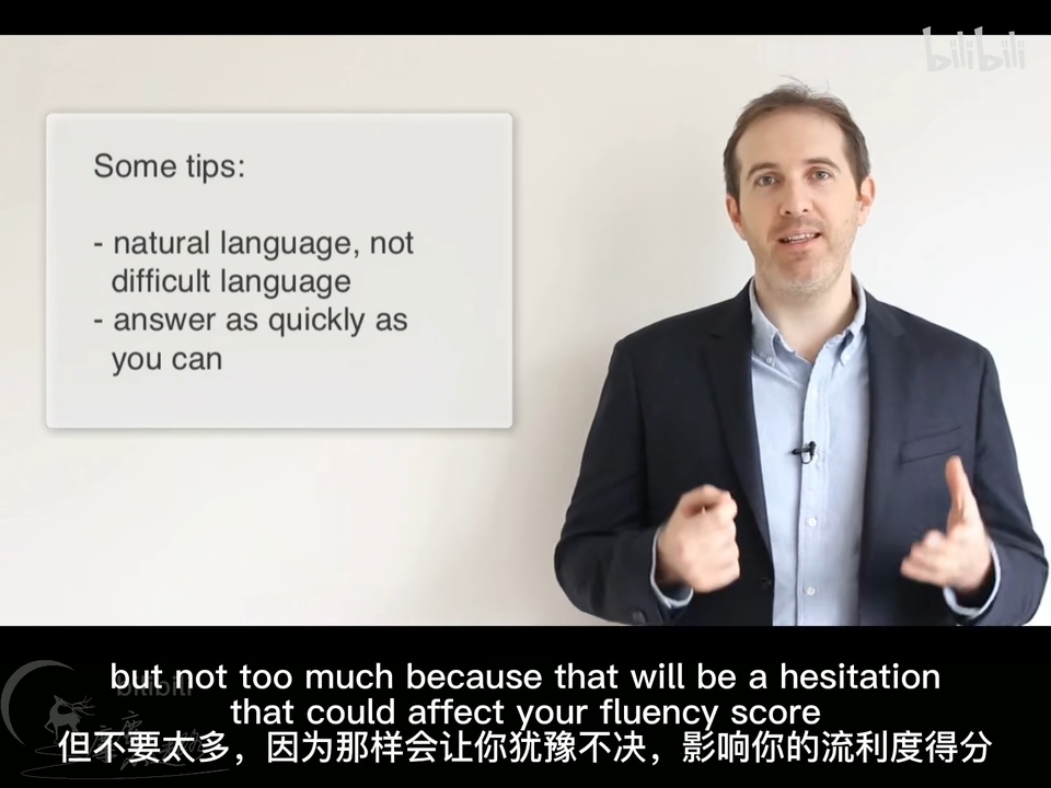 中英字幕simon雅思口语01考试信息与技巧