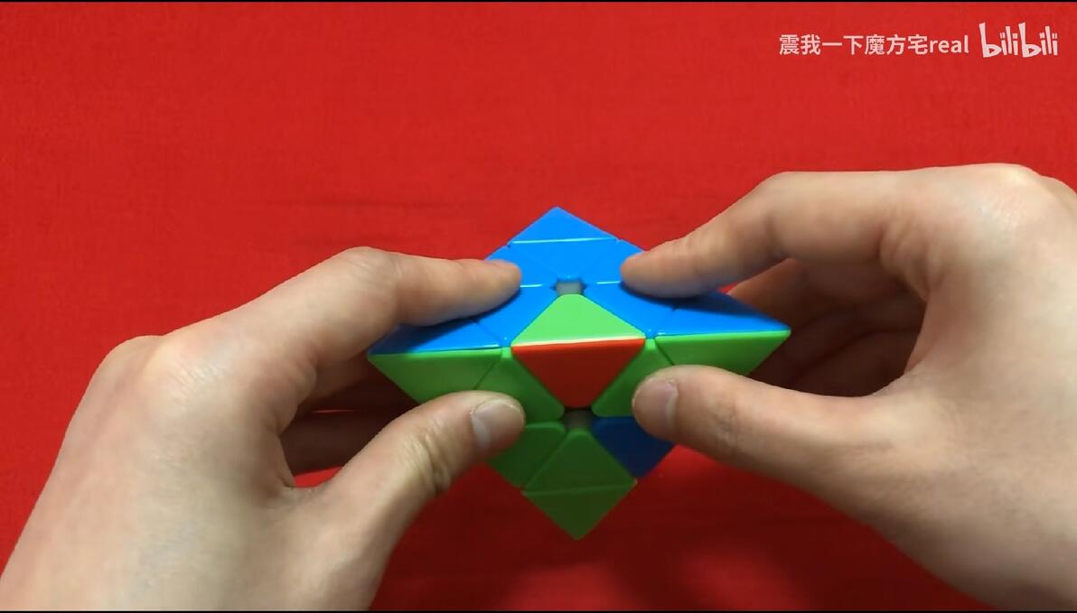 金字塔魔方角先法——钥匙孔法(Keyhole Method)详细还原教程 - 哔哩哔哩