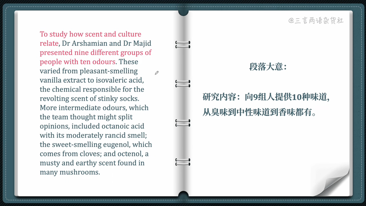 外刊逐句精讀經濟學人氣味偏好和文化有關係嗎catti一級譯員外刊精讀