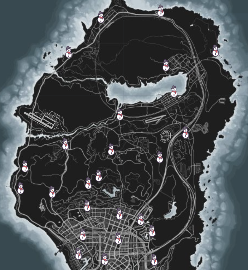 【2022圣诞节限时活动】25种方式摧毁雪人全位置攻略