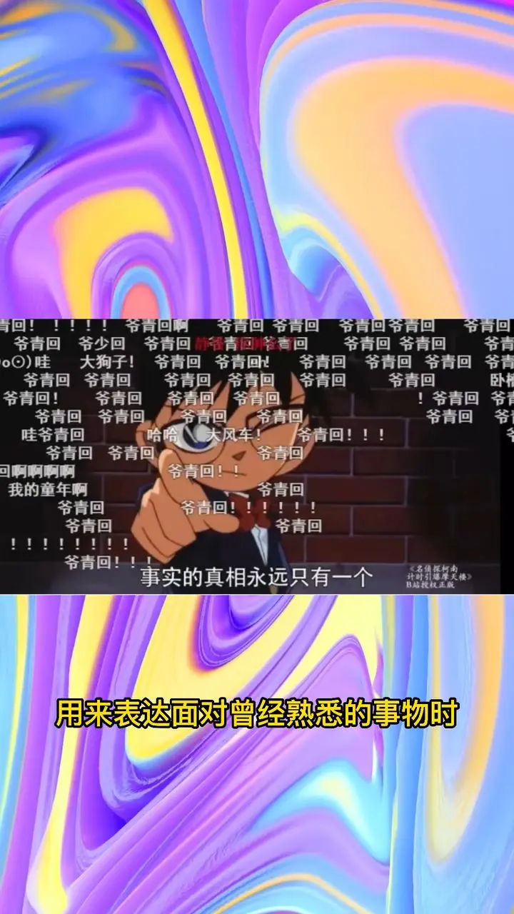 爷青回是什么意思