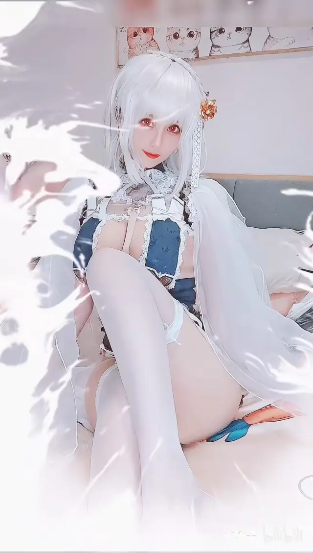 【汐兔子】天狼星碧波青云旗袍cos——碧蓝航线 - 哔哩哔哩