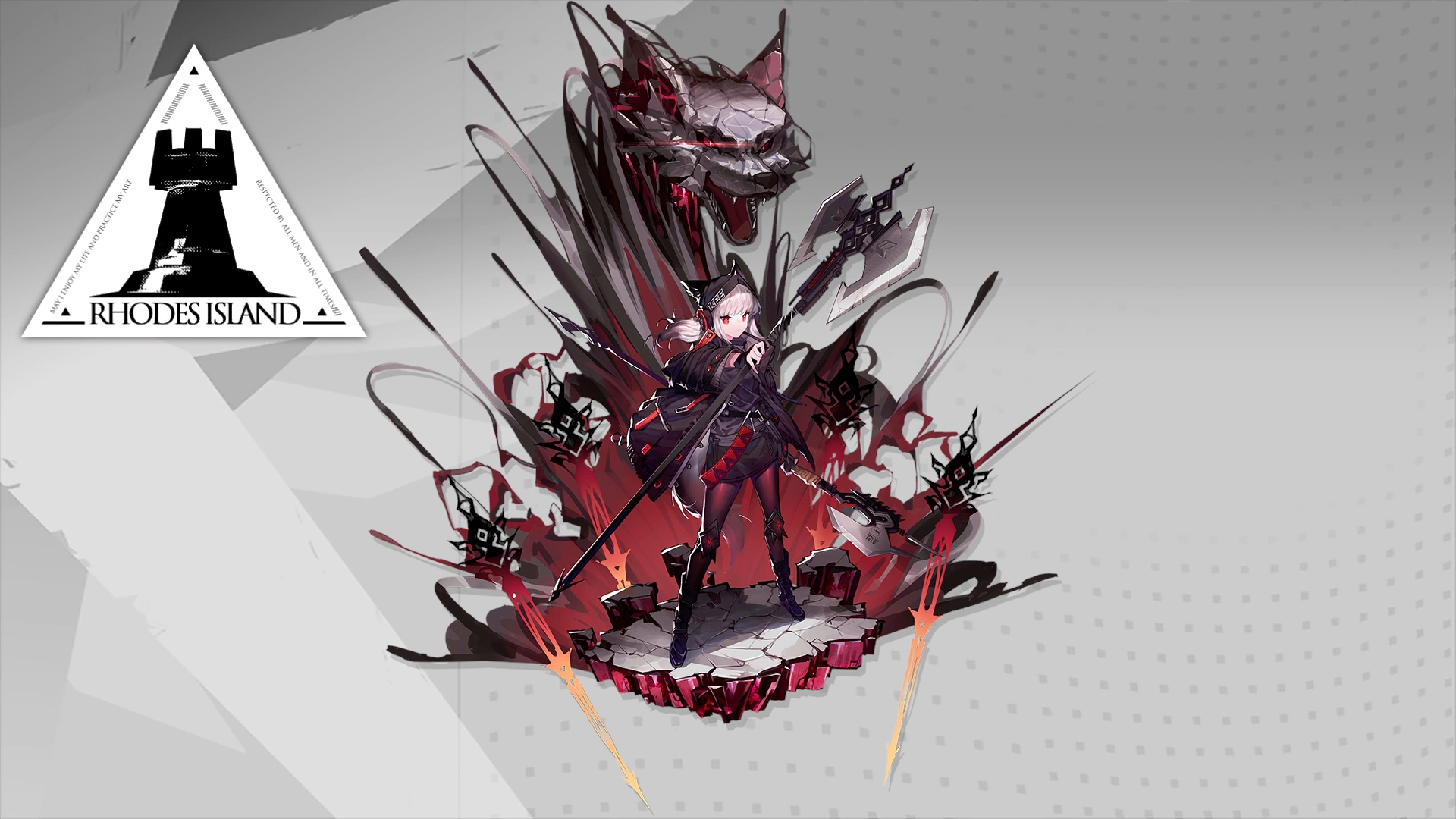 明日方舟全角色精二立绘1080p高清图鉴合集 - 哔哩哔哩