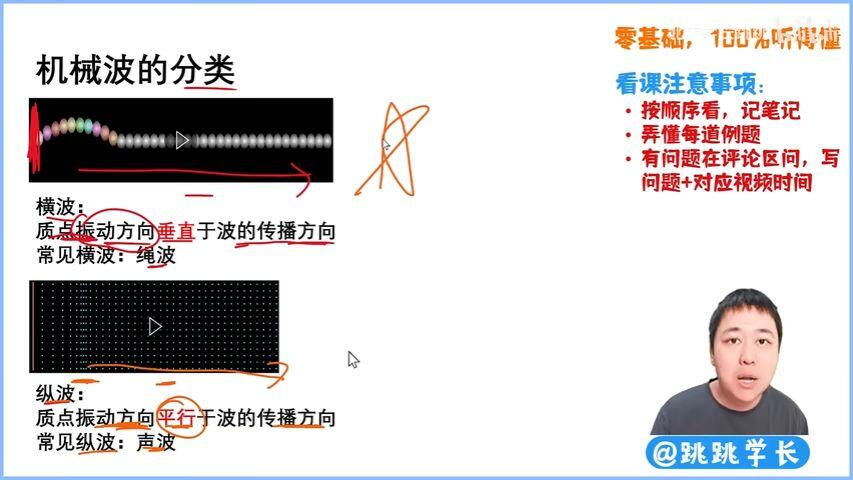 【高中物理-机械波系统课】1.波的产生和传播规律|用一个有气势的封面开启这个模块 - 哔哩哔哩