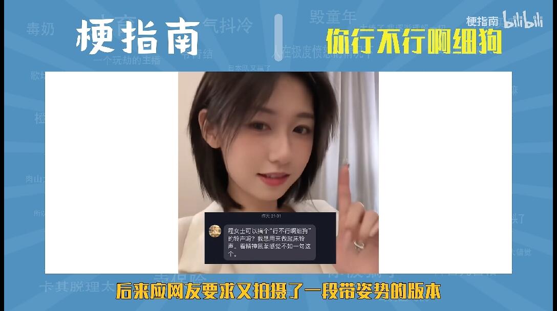 你行不行啊细狗是什么梗【梗指南】 - 哔哩哔哩
